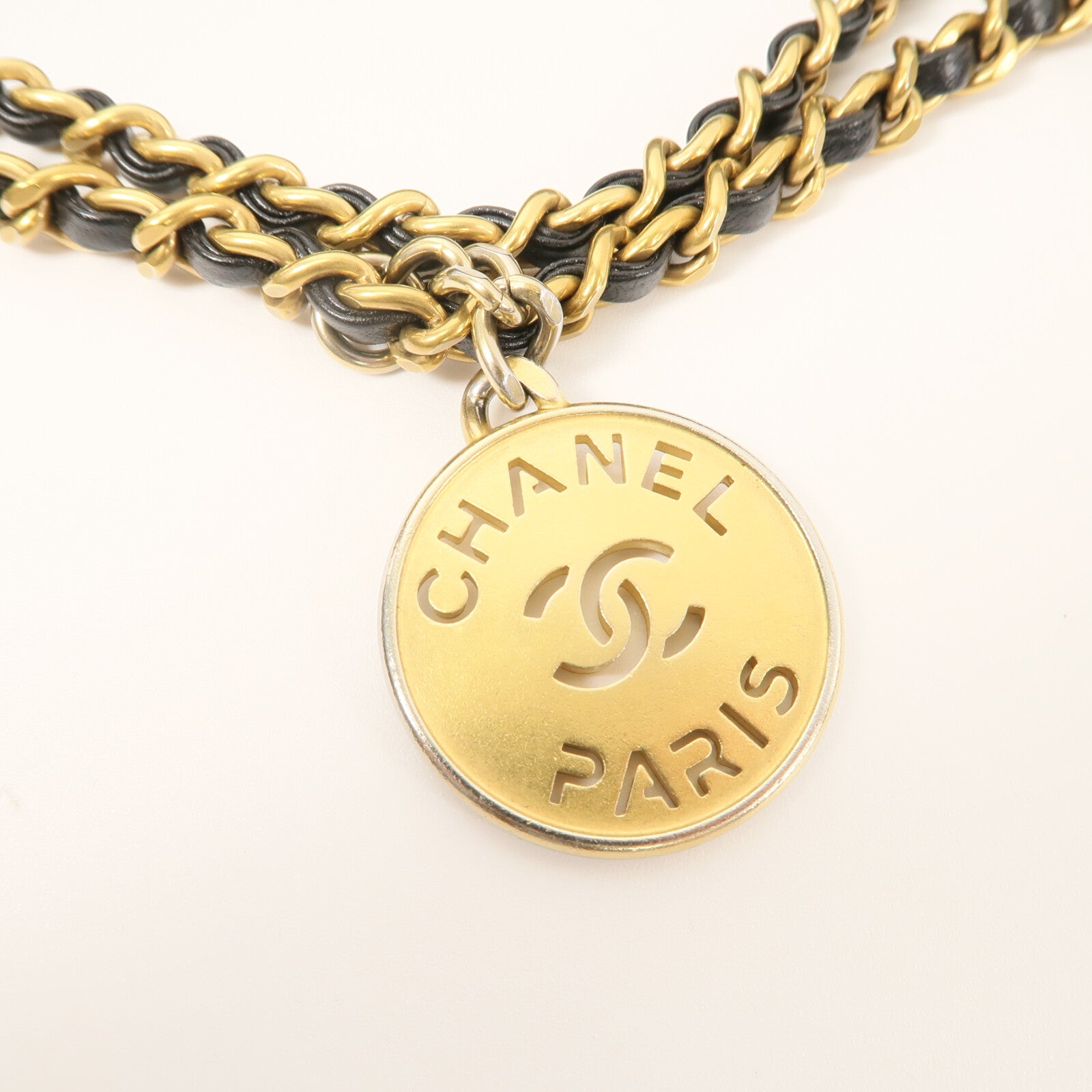 CHANEL 牛皮皮革Mini 22手挽肩背兩用袋