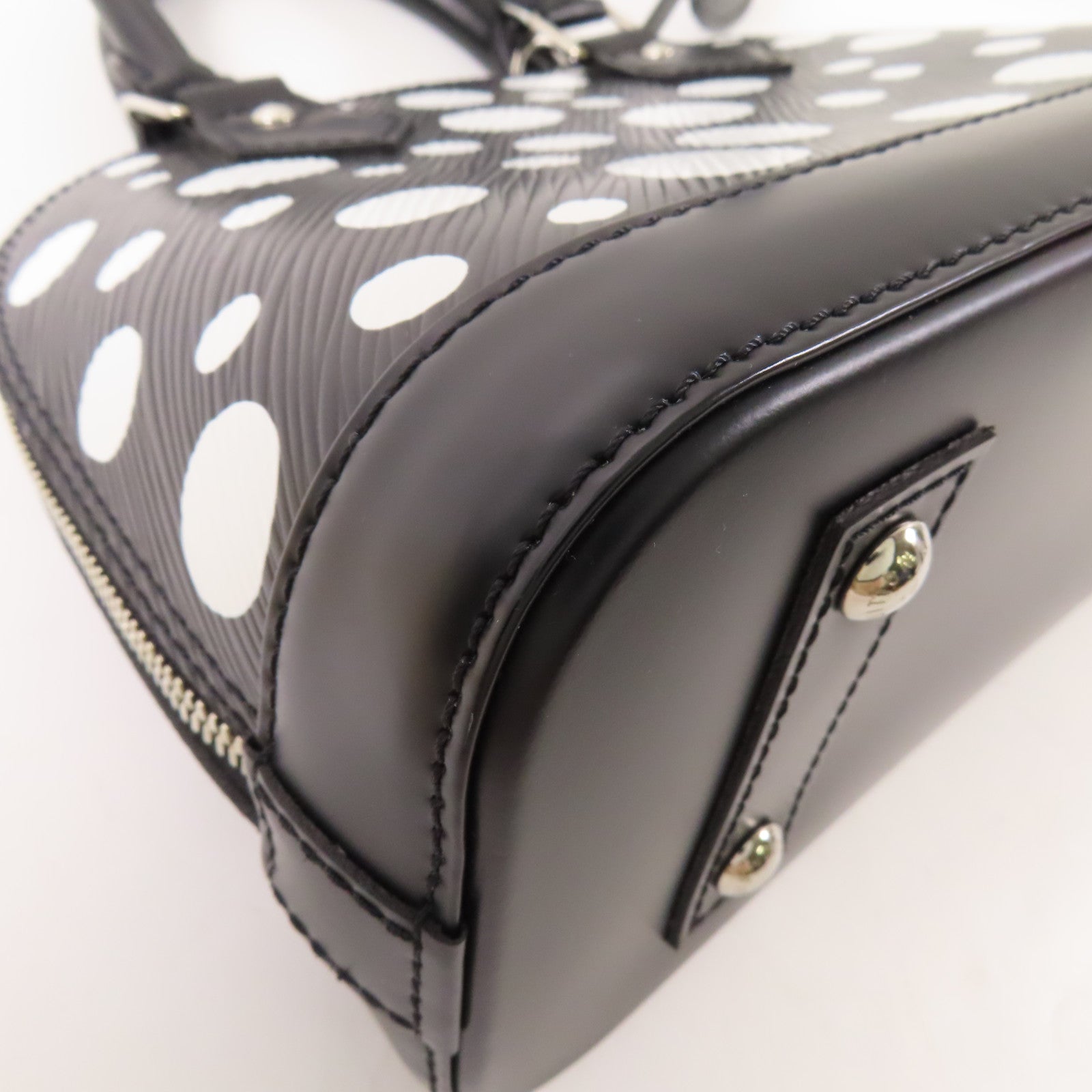LOUIS VUITTON Epi YK Alma BB銀扣手挽肩背兩用袋