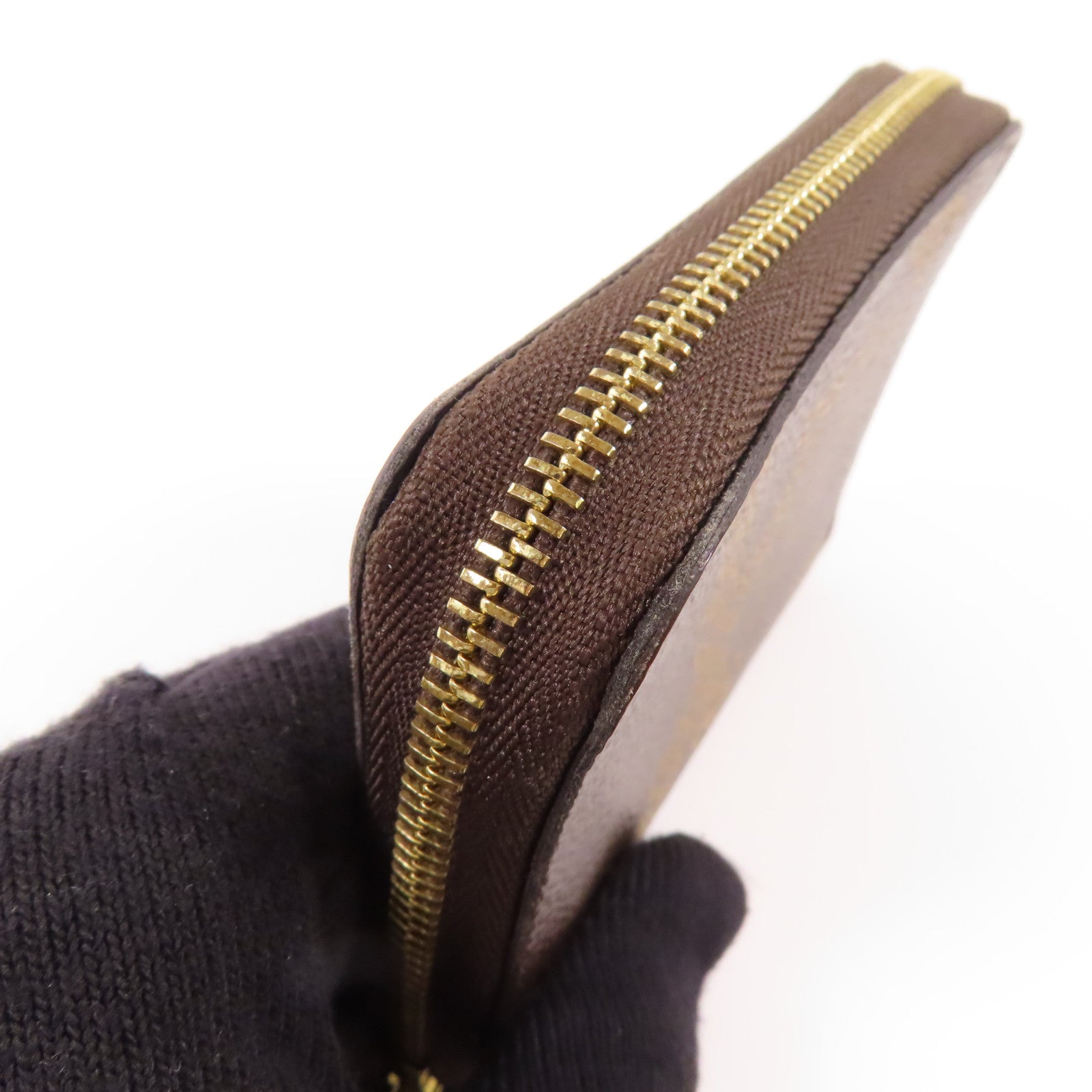 LOUIS VUITTON Monogram Giant Zippy Coin Purse金扣零錢包