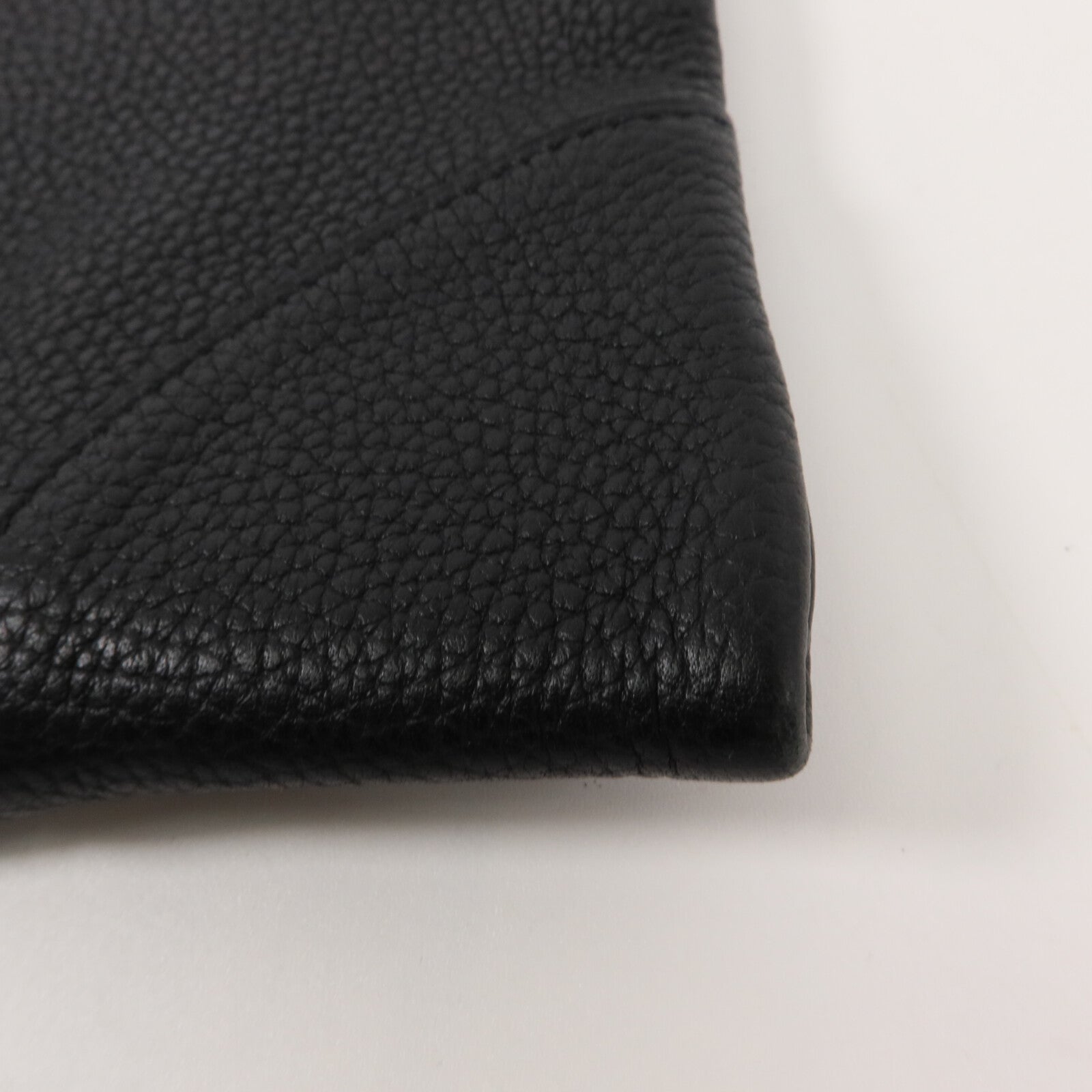 HERMES Clemence皮革Silky City肩背袋Noir