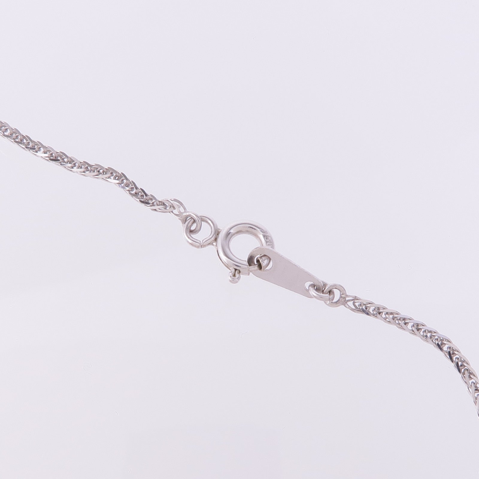 JEWELRY 18K白金Sapphire Diamond Necklace藍寶石/鑽石項鍊