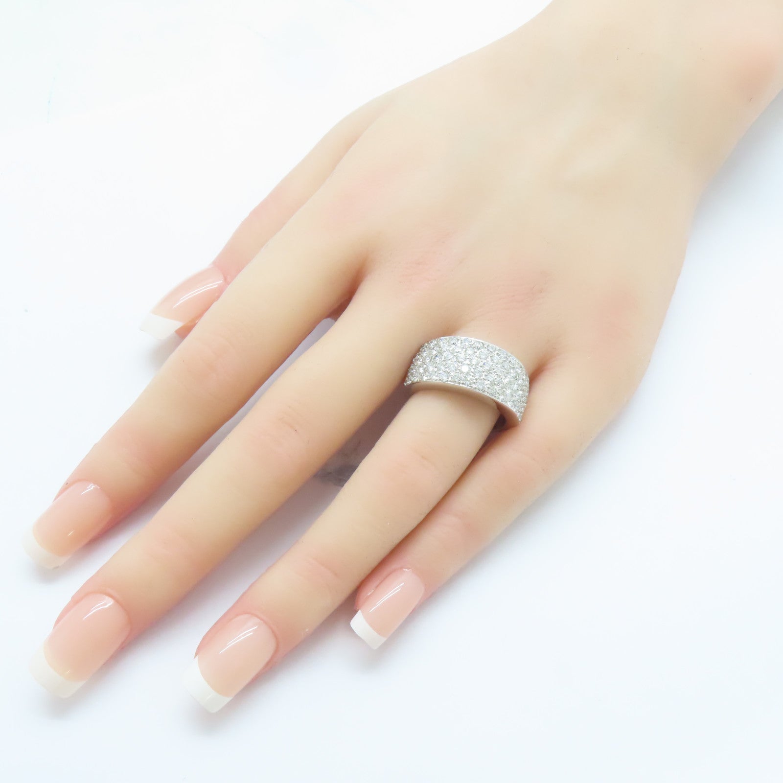 JEWELRY 18K白金Diamond Ring 2.38ct鑽石戒指US#8