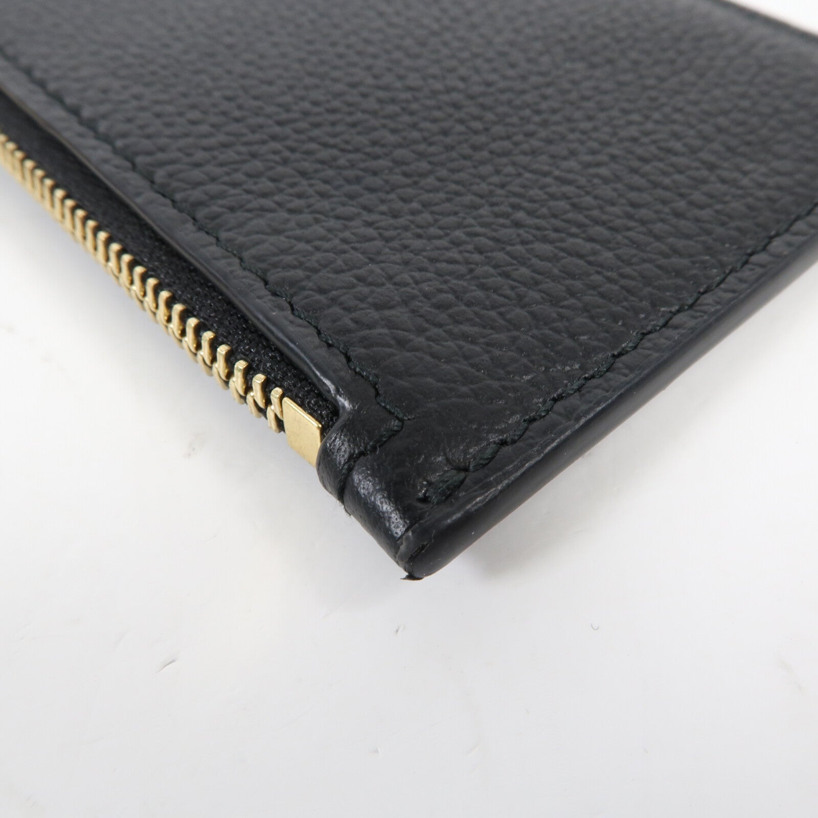 Alexander McQueen 牛皮皮革Card Case金扣卡片套