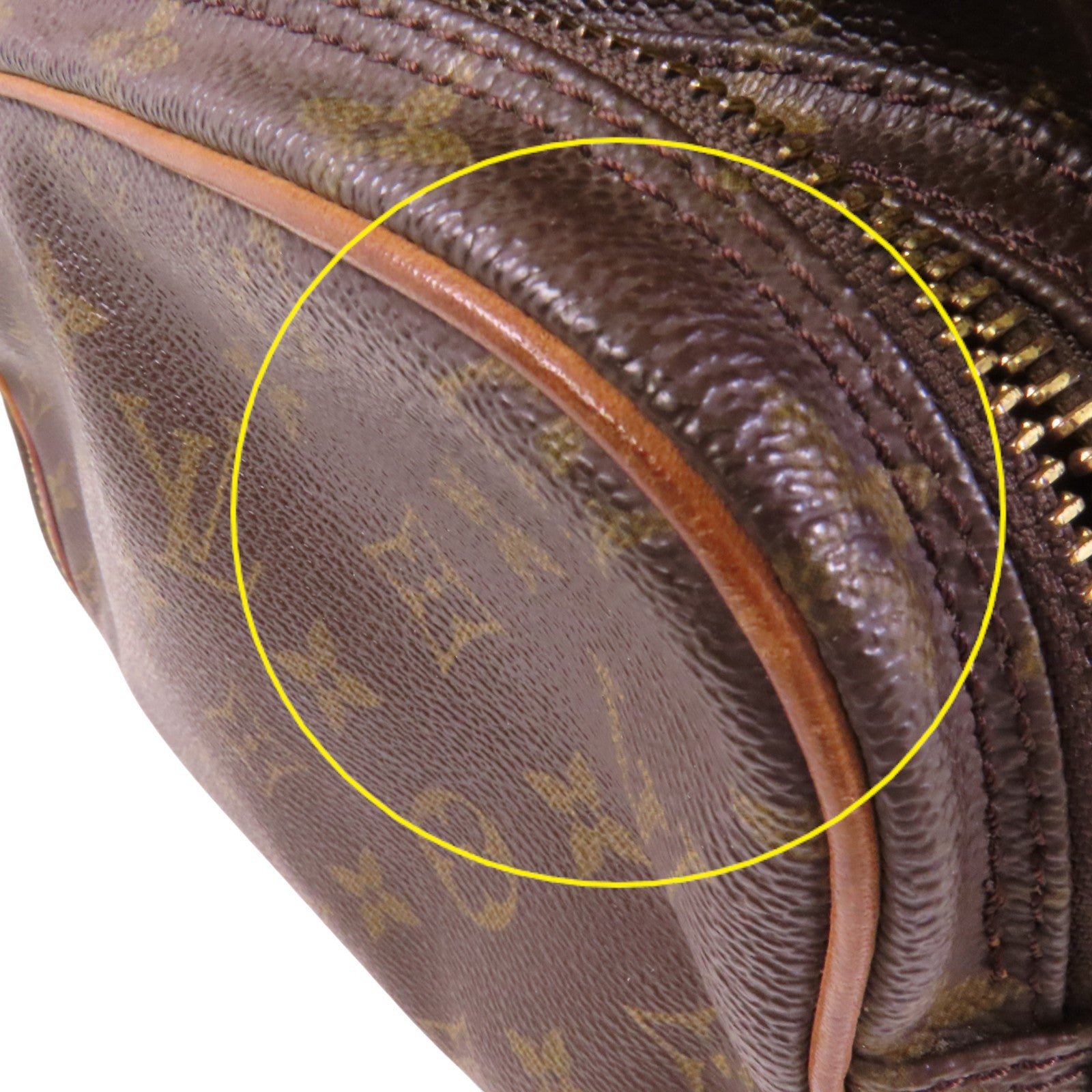 LOUIS VUITTON Monogram Nile金扣肩背袋