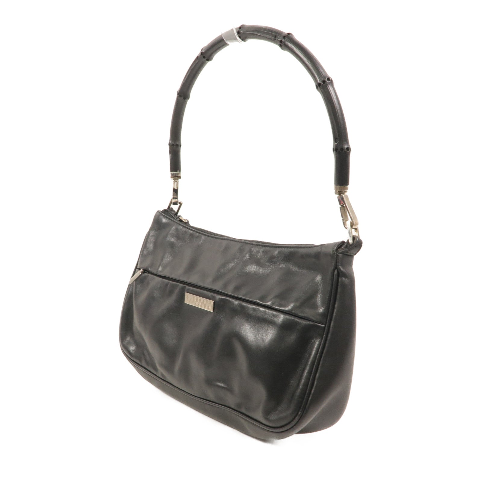 GUCCI 牛皮皮革Bamboo Hand Bag手挽袋