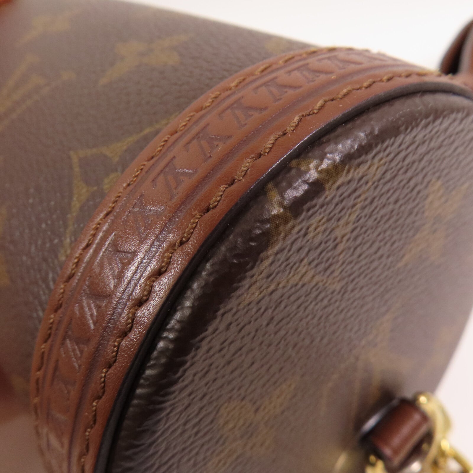 LOUIS VUITTON 【激減優惠】Monogram Papillon Trunk金扣手挽肩背兩用袋