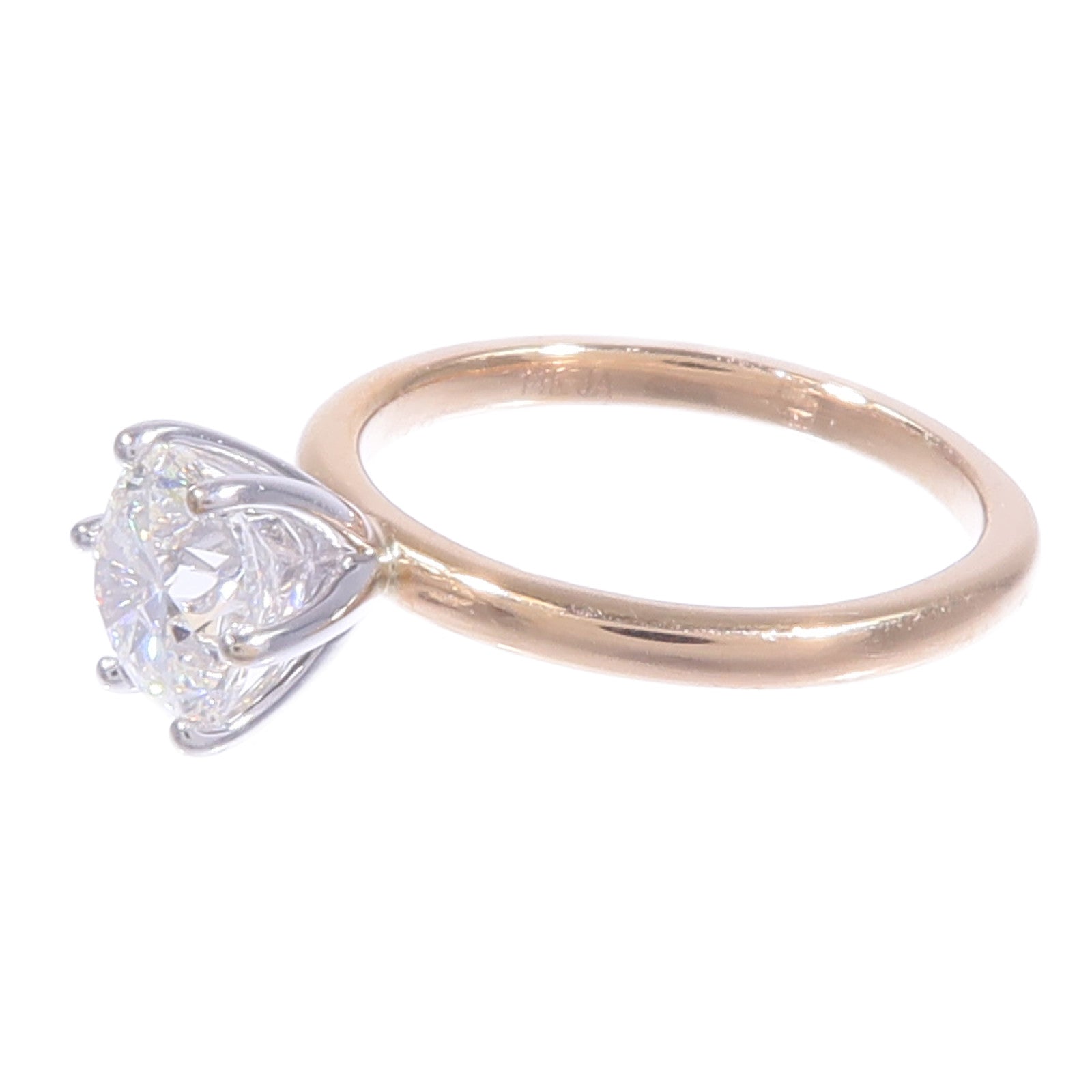 JEWELRY 14K玫瑰金/白金Diamond Ring鑽石戒指