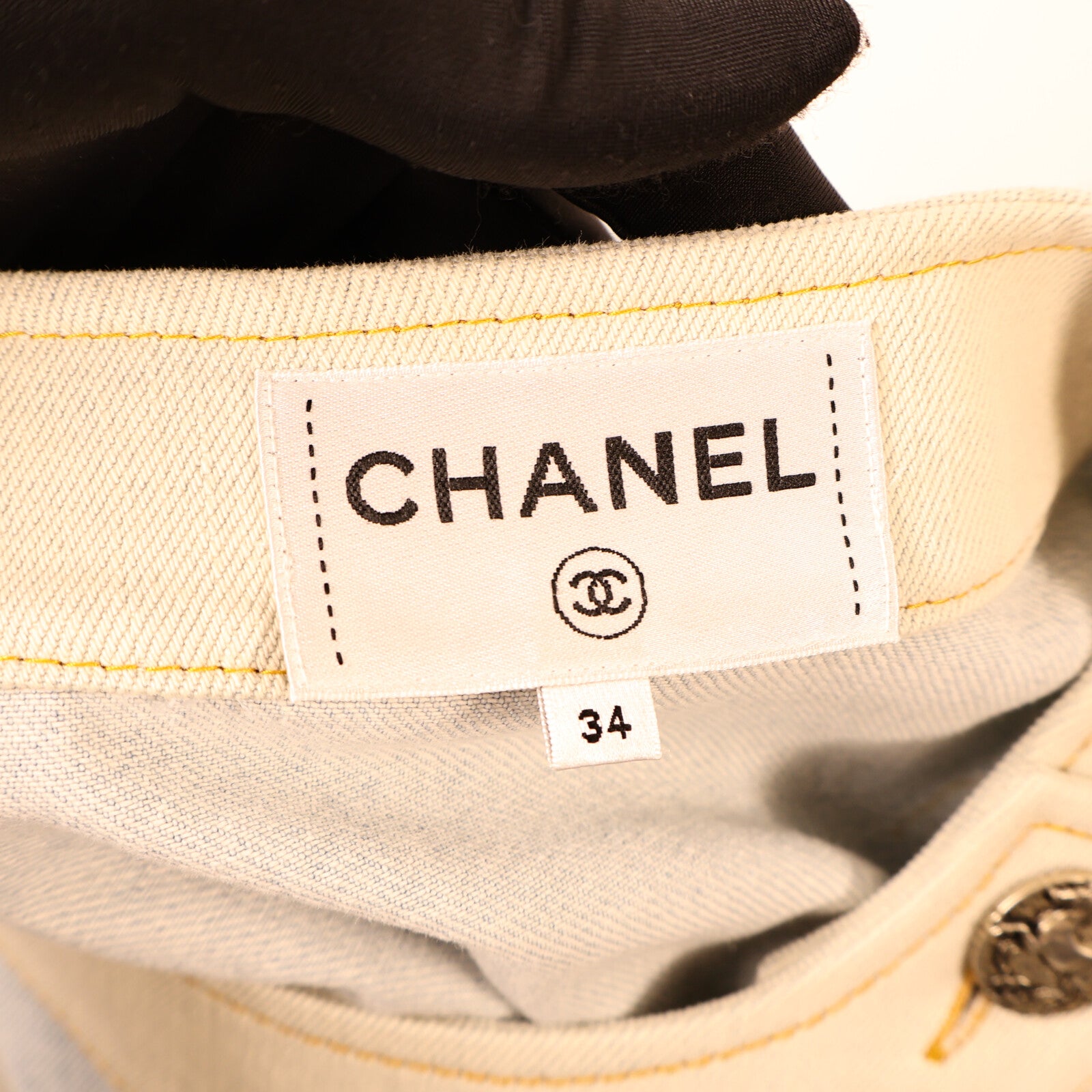 CHANEL Cotton Denim Short Sleeves Dress連身裙