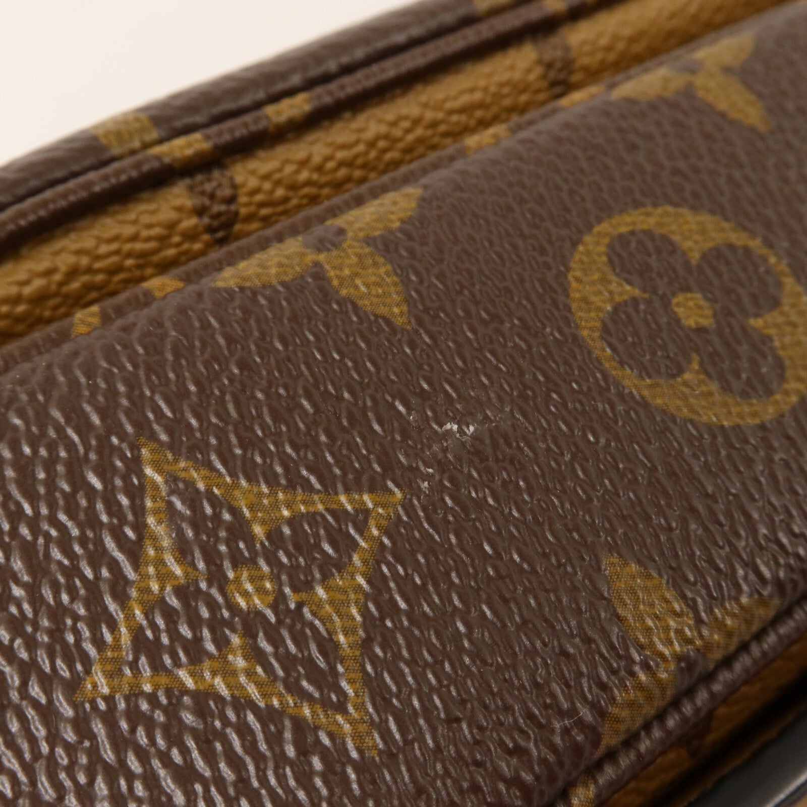 LOUIS VUITTON Monogram Reverse Pochette Metis手挽肩背兩用袋