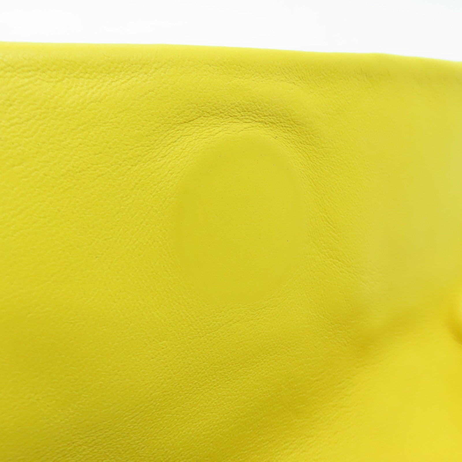 BOTTEGA VENETA 【清倉大減價】蛇皮皮革Clutch Bag手拿包黃色