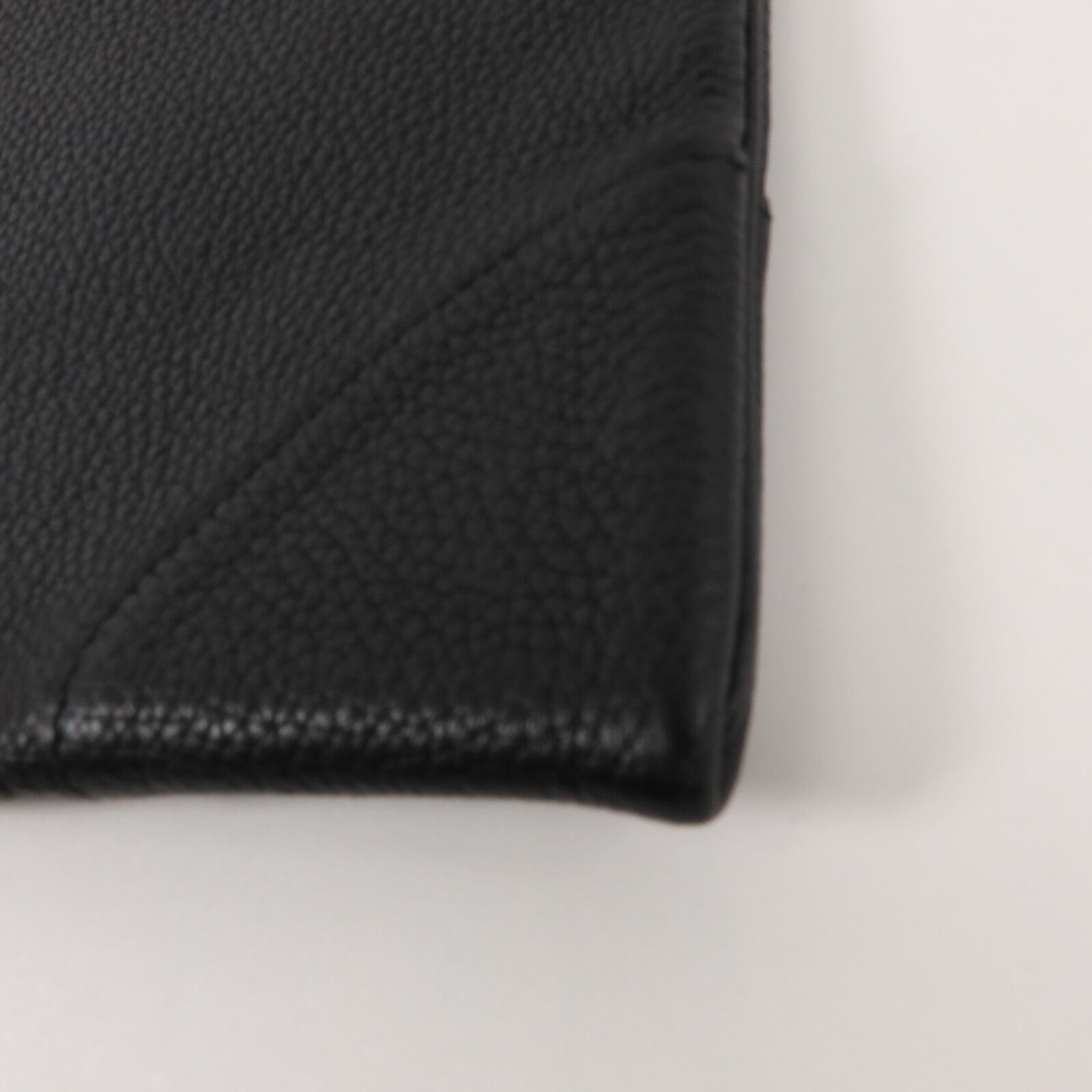 HERMES Clemence皮革Silky City肩背袋Noir