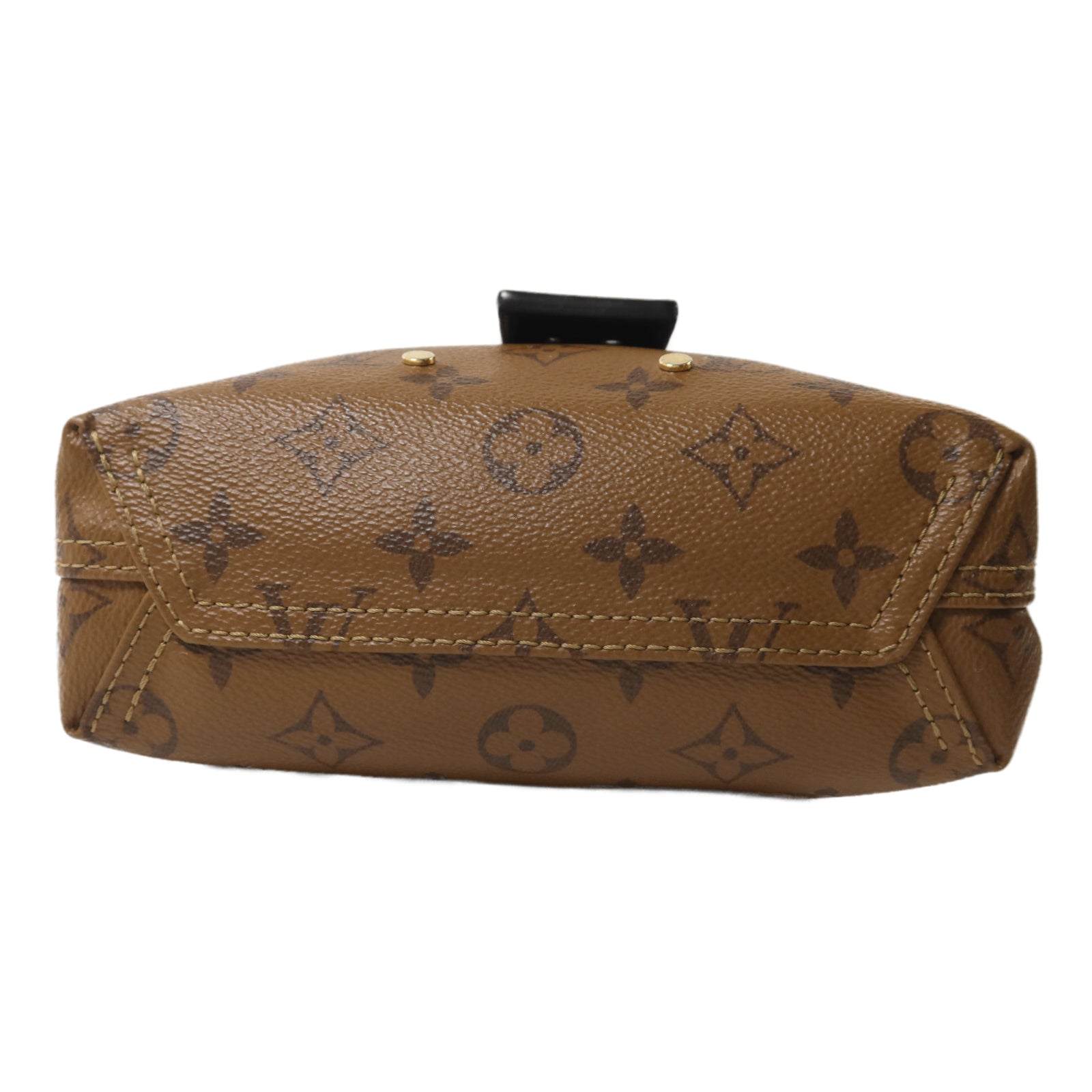 LOUIS VUITTON Monogram Reverse Atlantis BB鏈帶手挽肩背兩用袋