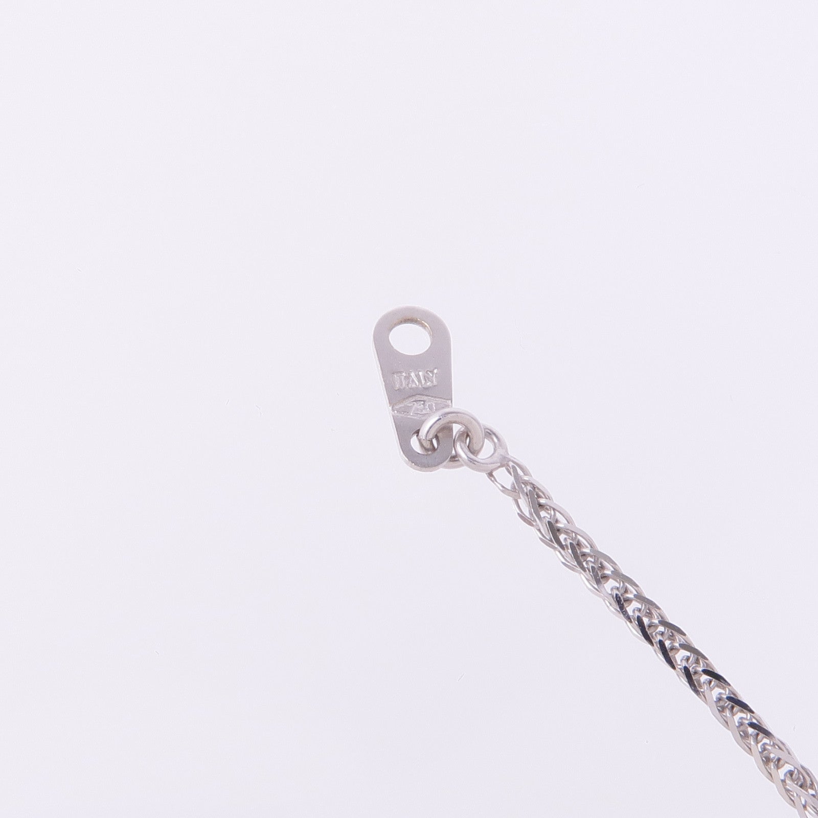 JEWELRY 18K白金Sapphire Diamond Necklace藍寶石/鑽石項鍊