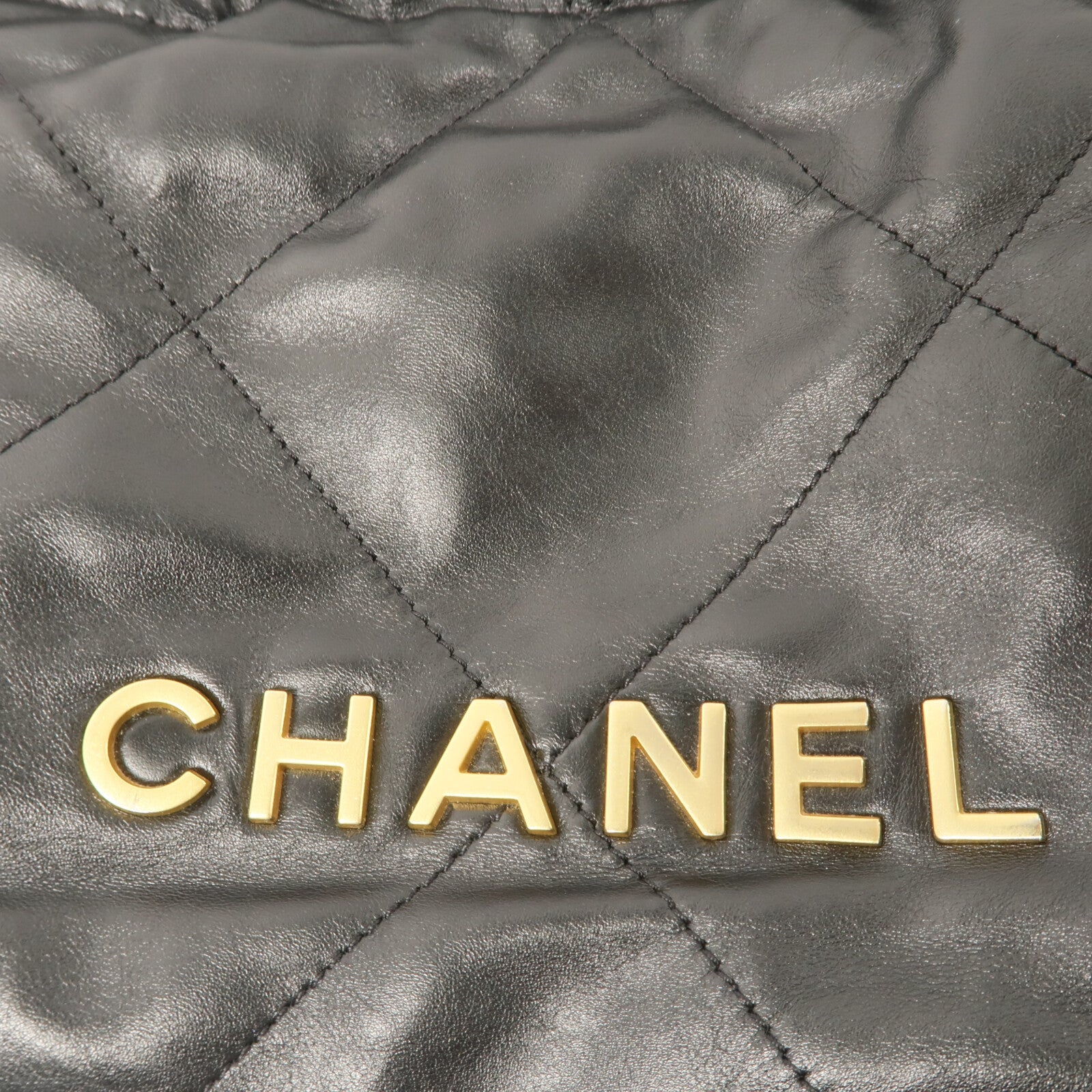 CHANEL 牛皮皮革Mini 22手挽肩背兩用袋