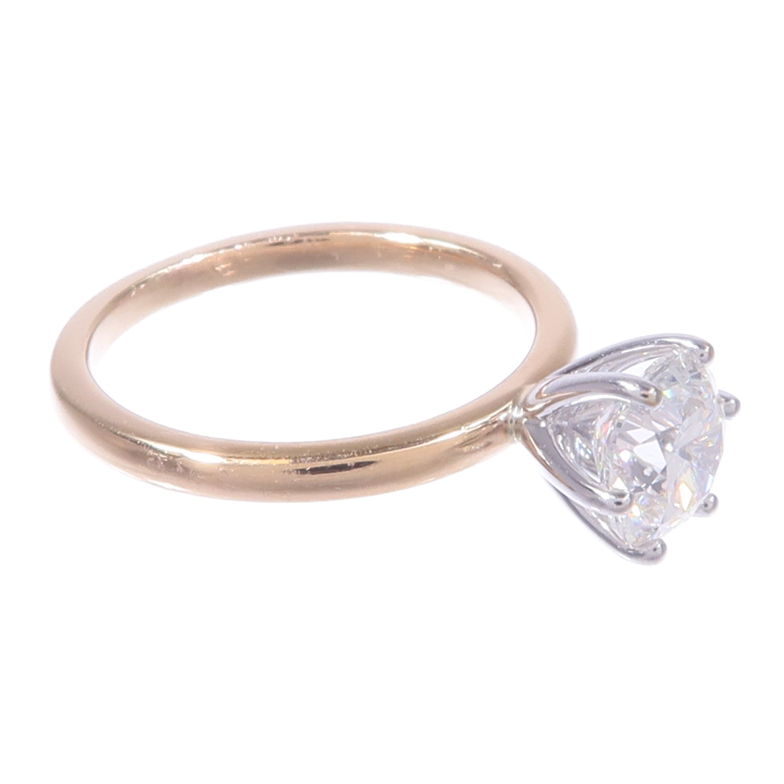 JEWELRY 14K玫瑰金/白金Diamond Ring鑽石戒指