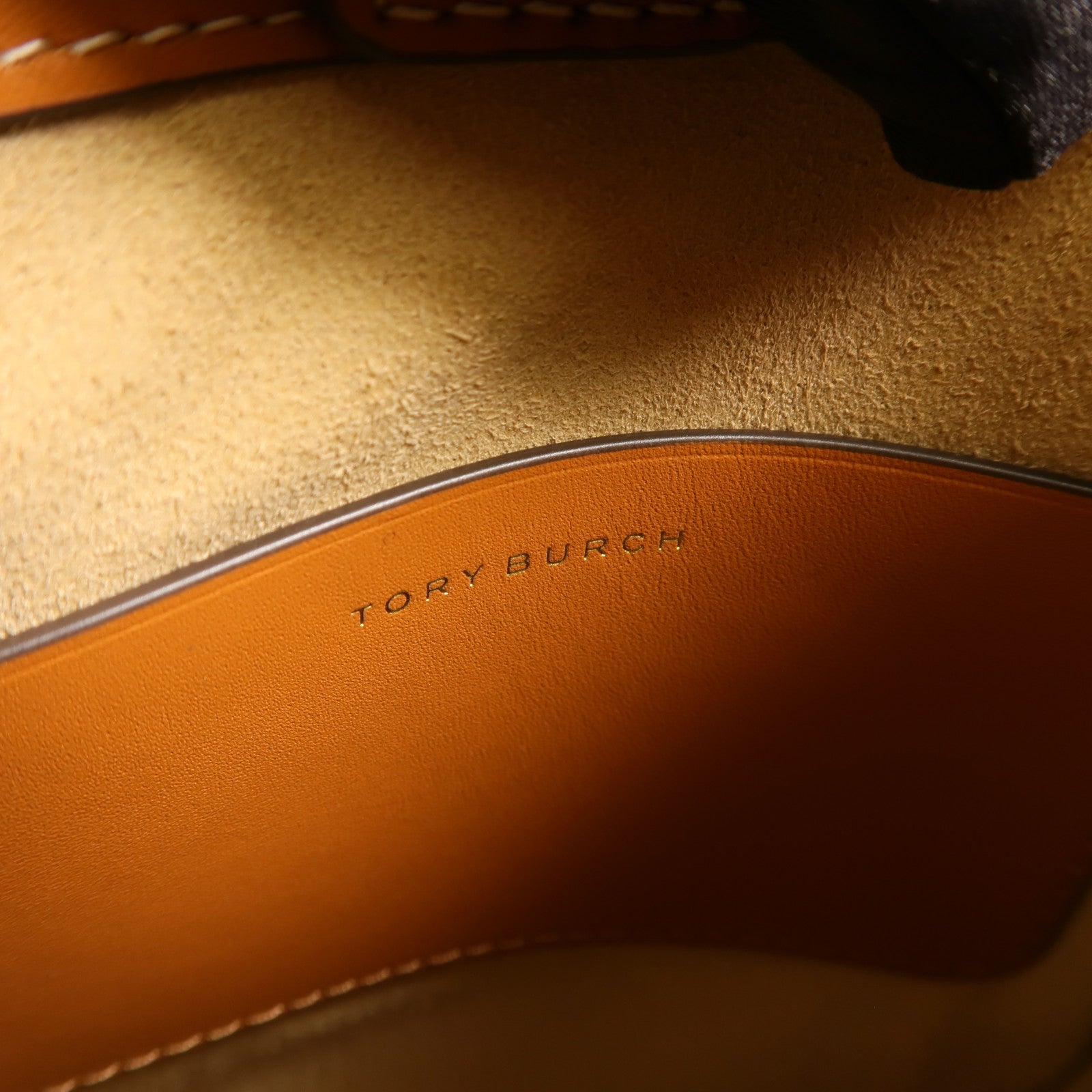 Tory Burch 帆布Mini T Monogram金扣手挽肩背兩用袋