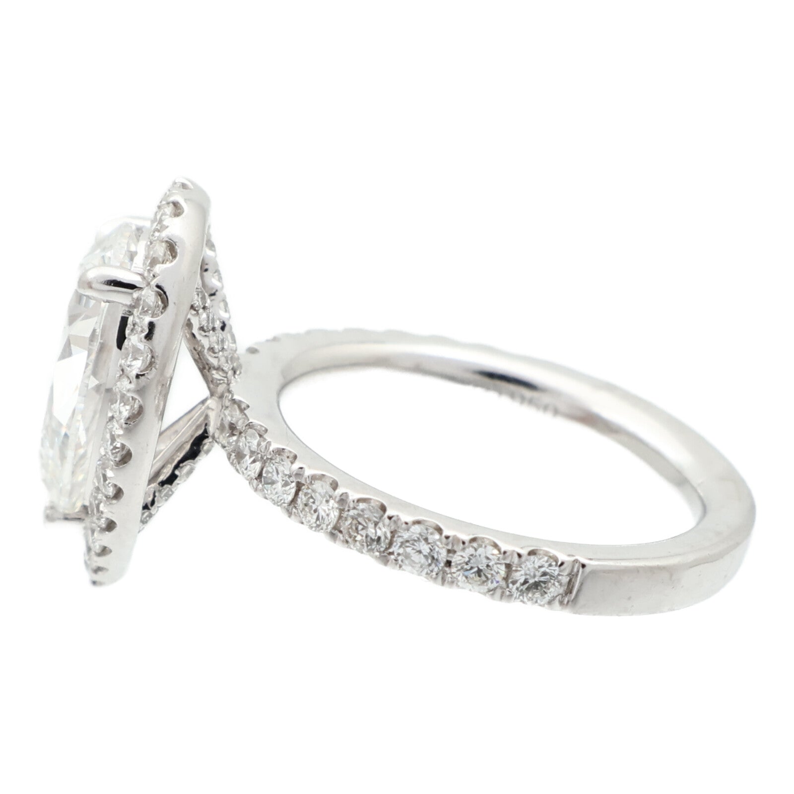 JEWELRY PT950鉑金Diamond Ring鑽石戒指US#4.5