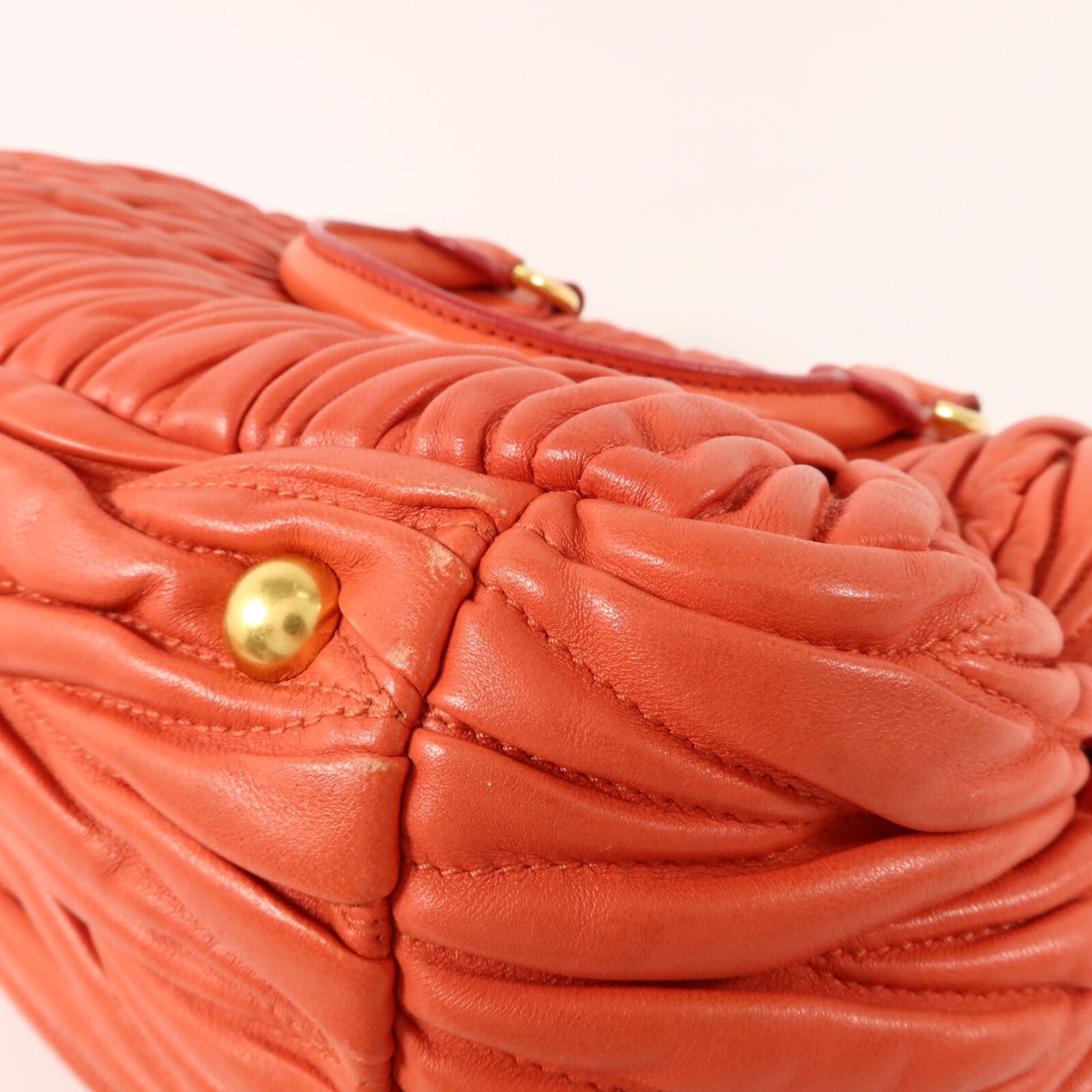 Miu Miu 羊皮皮革2 Way Shoulder Bag手挽肩背兩用袋