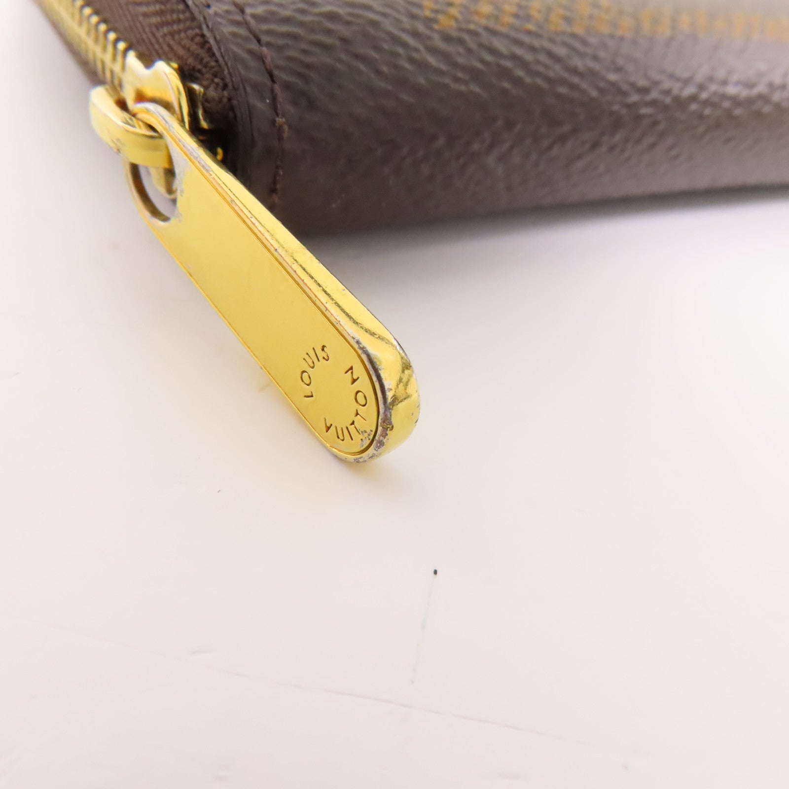 LOUIS VUITTON Monogram Giant Zippy Coin Purse金扣零錢包