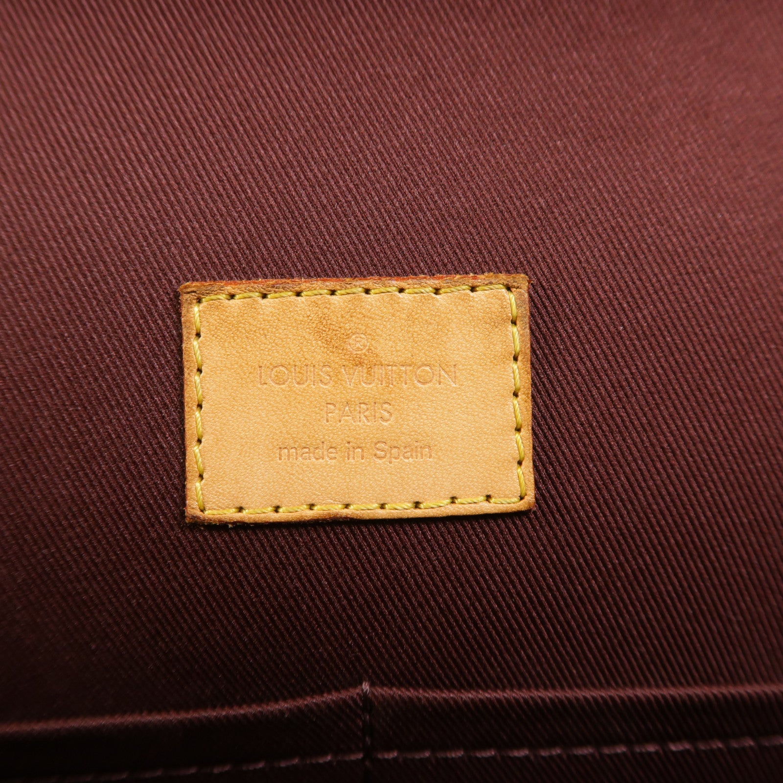 LOUIS VUITTON Monogram Cluny MM金扣手挽肩背兩用袋