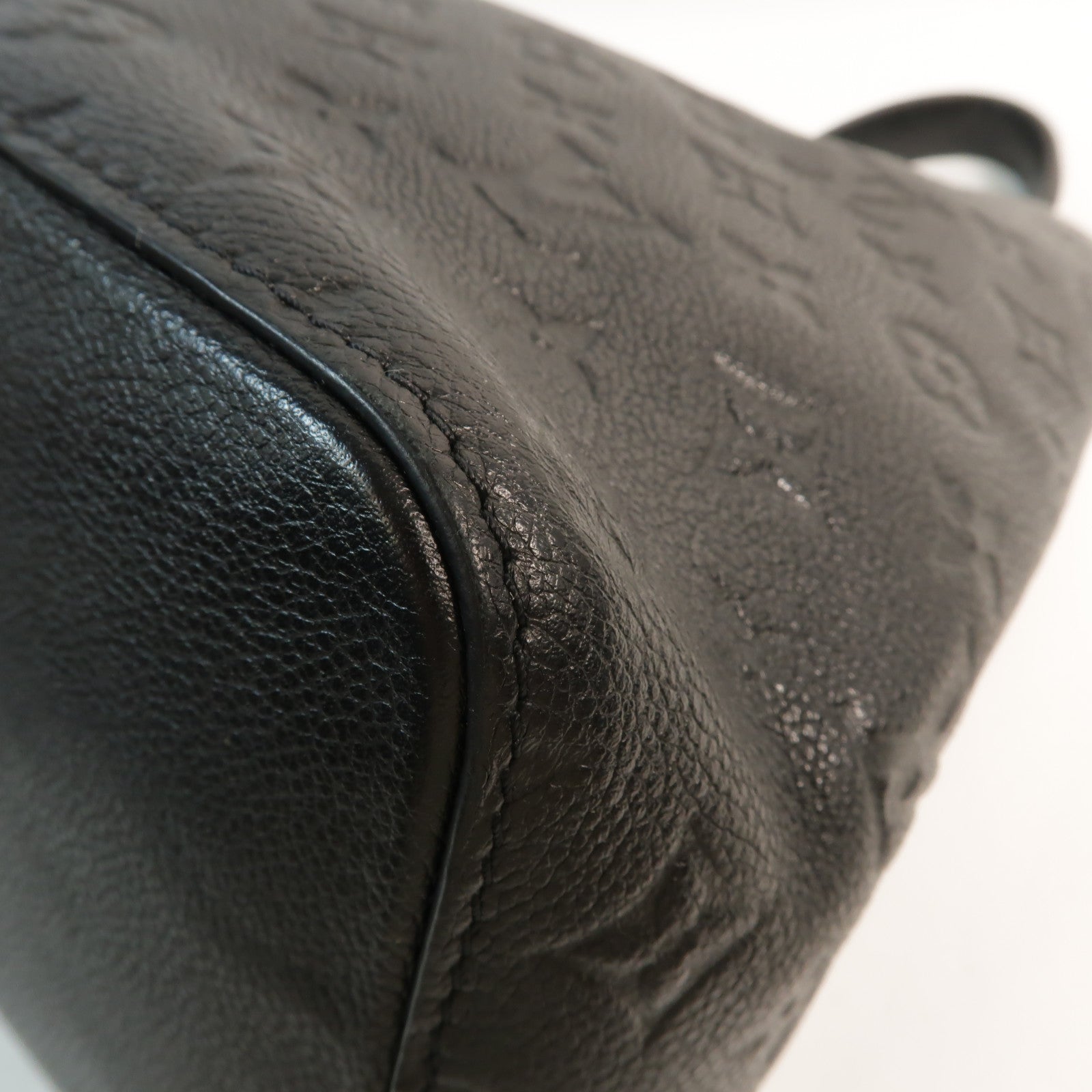 LOUIS VUITTON Monogram Empreinte Neo Noe MM金扣手挽肩背兩用袋