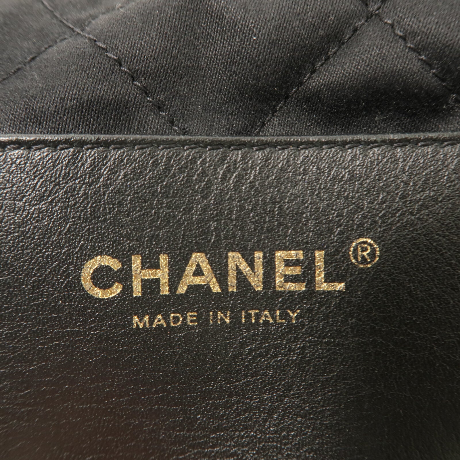 CHANEL 牛皮皮革Mini 22手挽肩背兩用袋