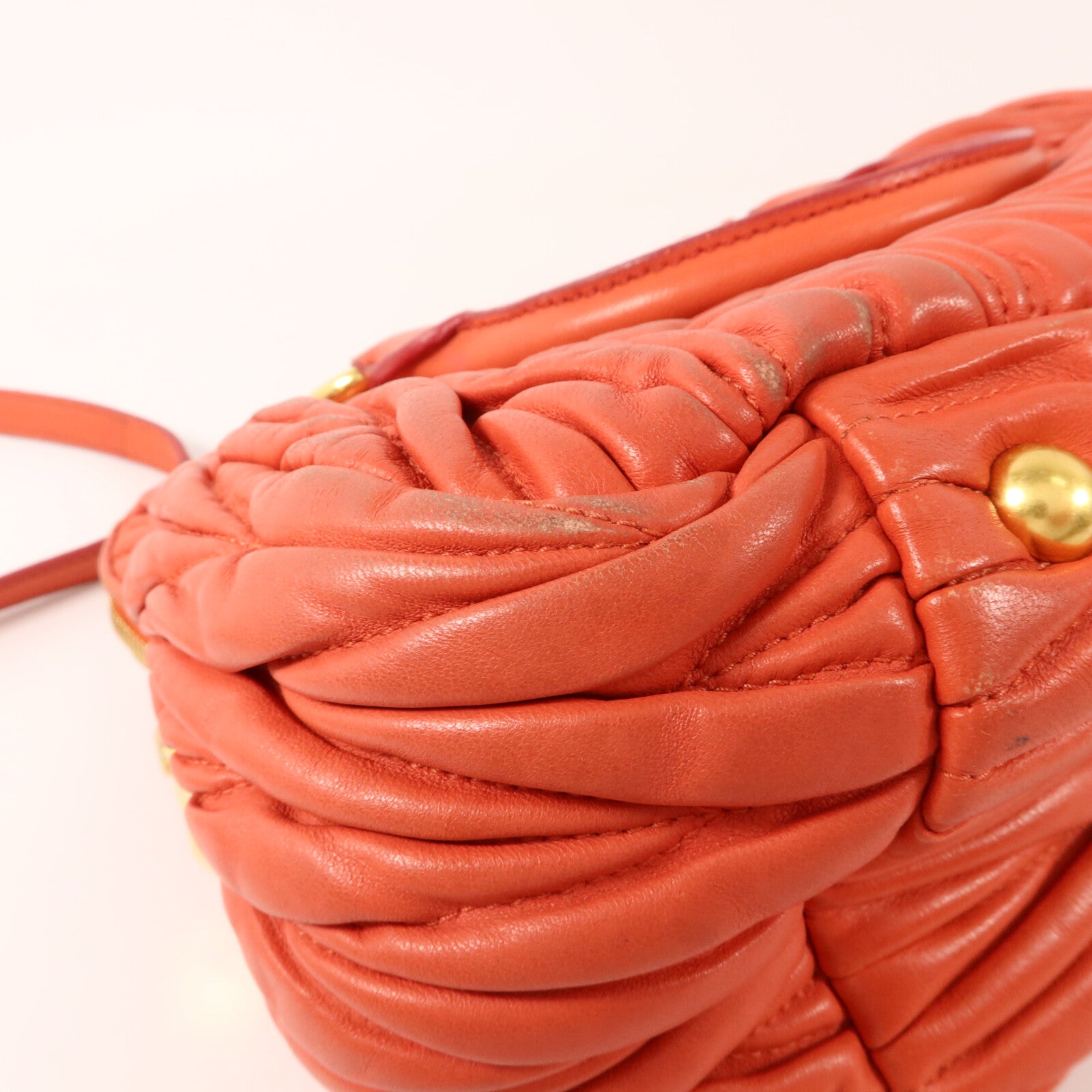 Miu Miu 羊皮皮革2 Way Shoulder Bag手挽肩背兩用袋