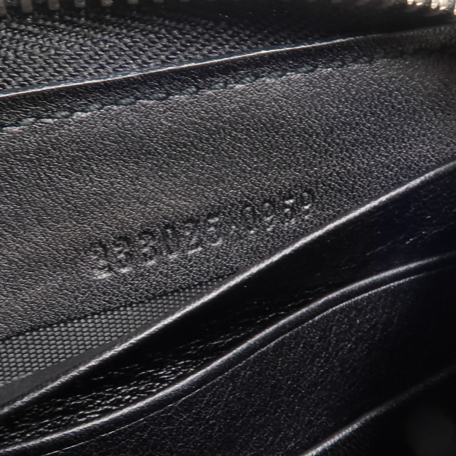 GUCCI 牛皮皮革Zipper Long Wallet銀扣長錢包