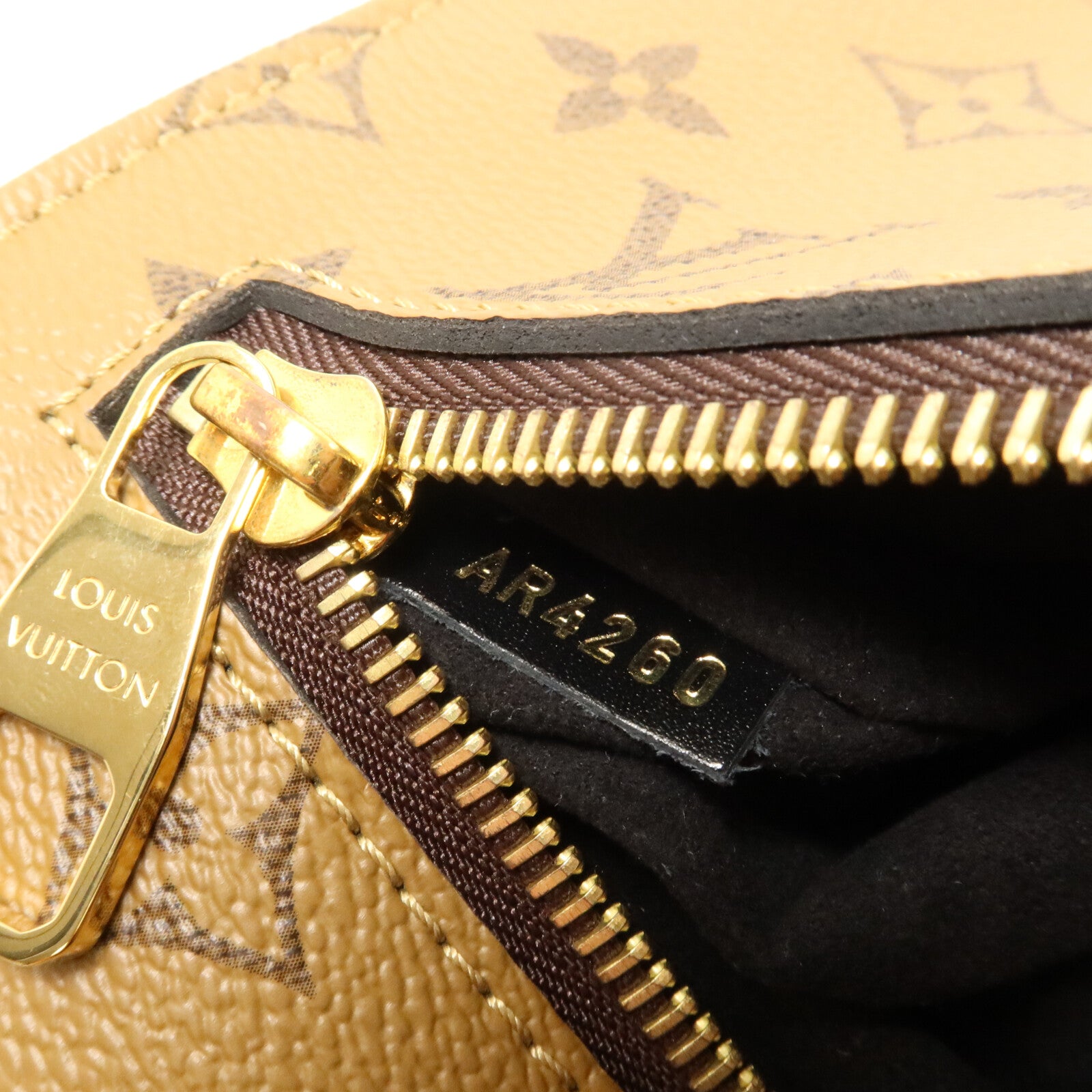 LOUIS VUITTON Monogram Reverse Pochette Metis手挽肩背兩用袋