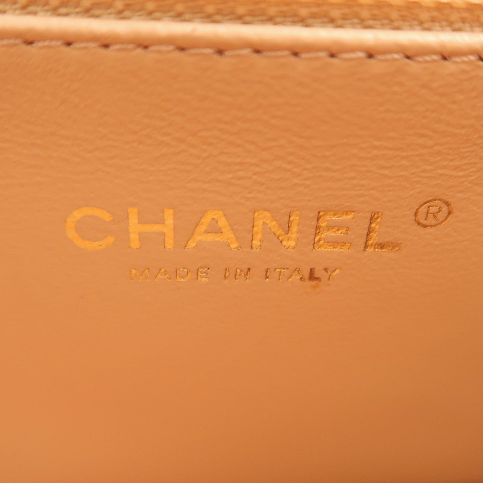 CHANEL【激減優惠】 牛皮皮革Chain Shoulder金扣鏈帶肩背袋