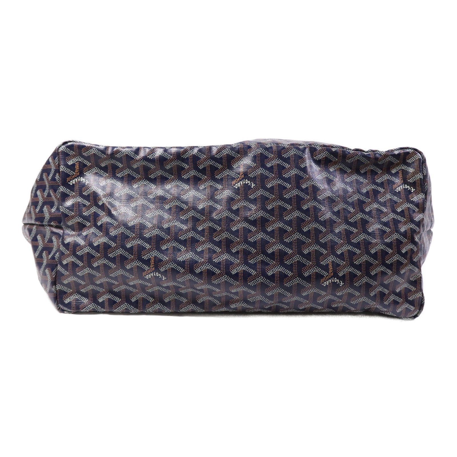 GOYARD 【激減優惠】塗層帆布Saint Louis GM銀扣手挽袋