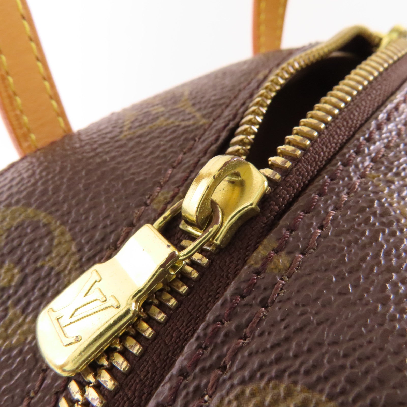 LOUIS VUITTON Monogram Spontini金扣手挽袋