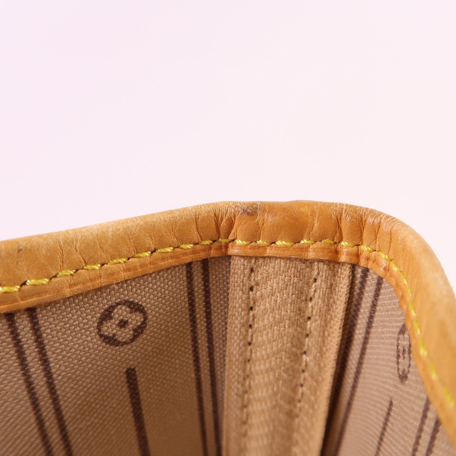 LOUIS VUITTON Monogram Neverfull MM金扣手挽袋