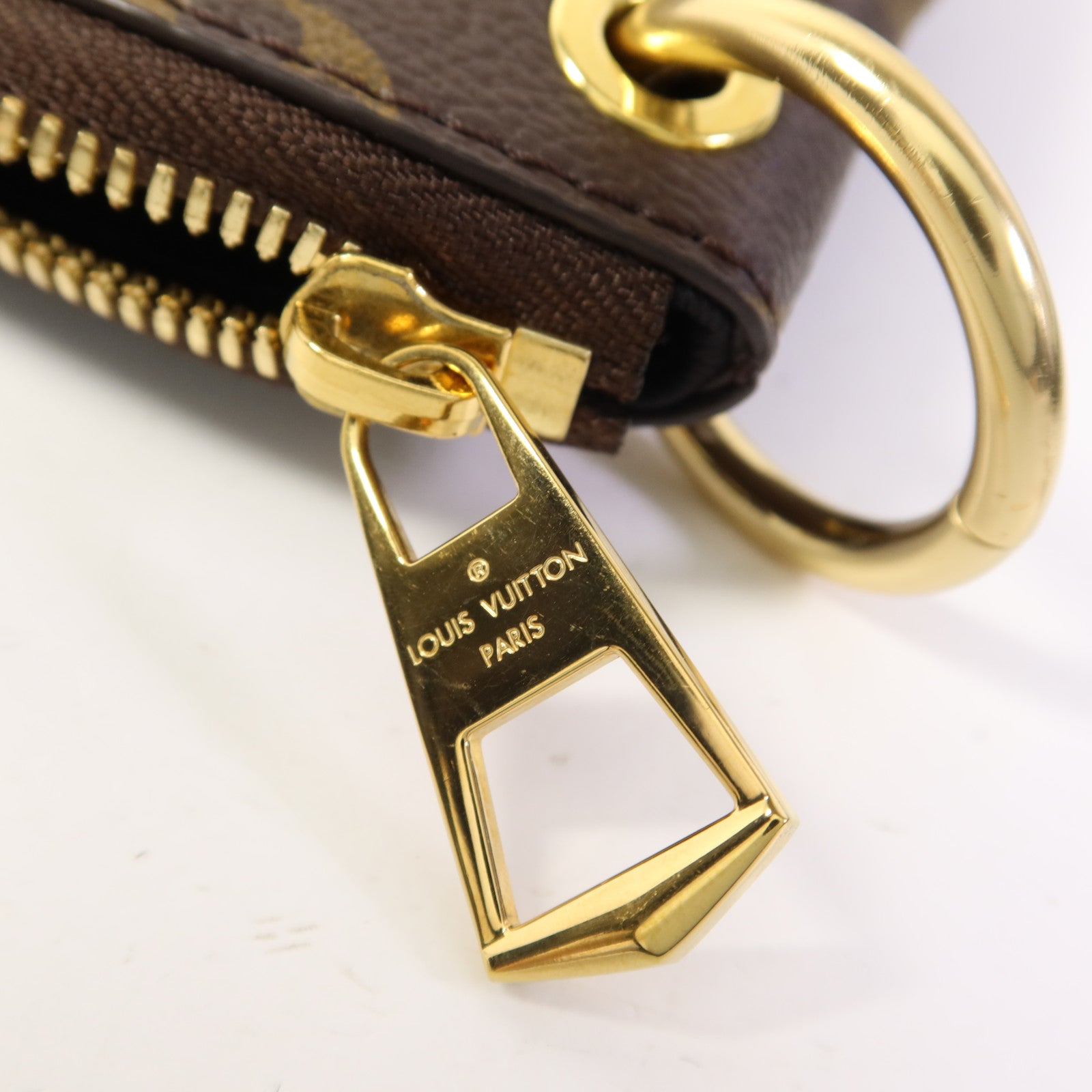 LOUIS VUITTON Monogram Odeon PM金扣肩背袋