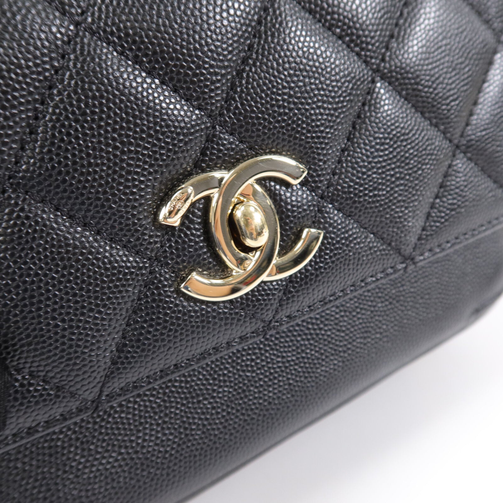 CHANEL 牛皮皮革Business Affinity手挽肩背兩用袋