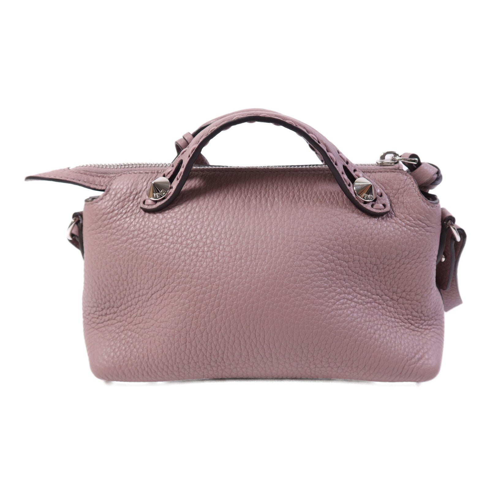 FENDI 牛皮皮革By The Way銀扣手挽肩背兩用袋