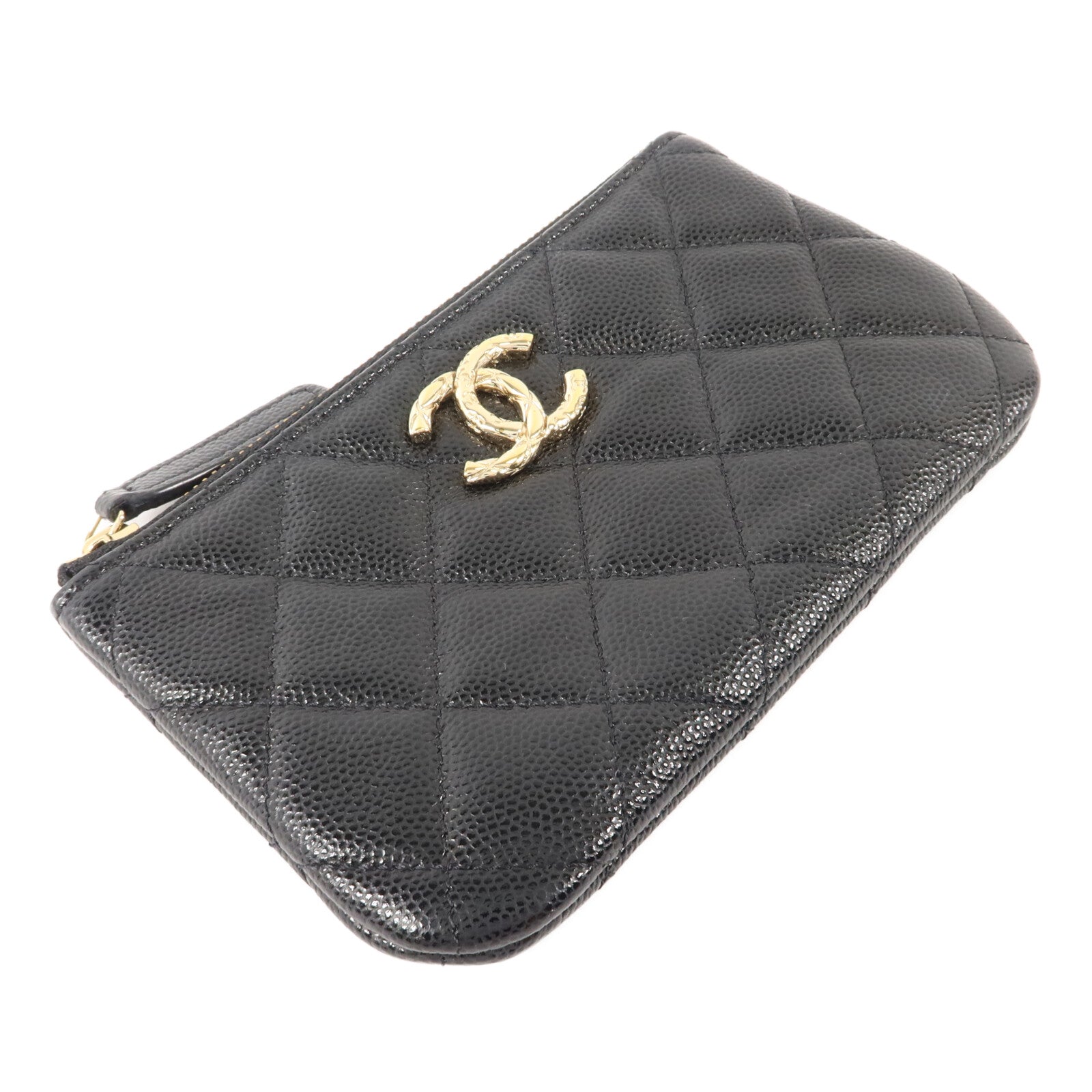 CHANEL 牛皮皮革Coin Case零錢包