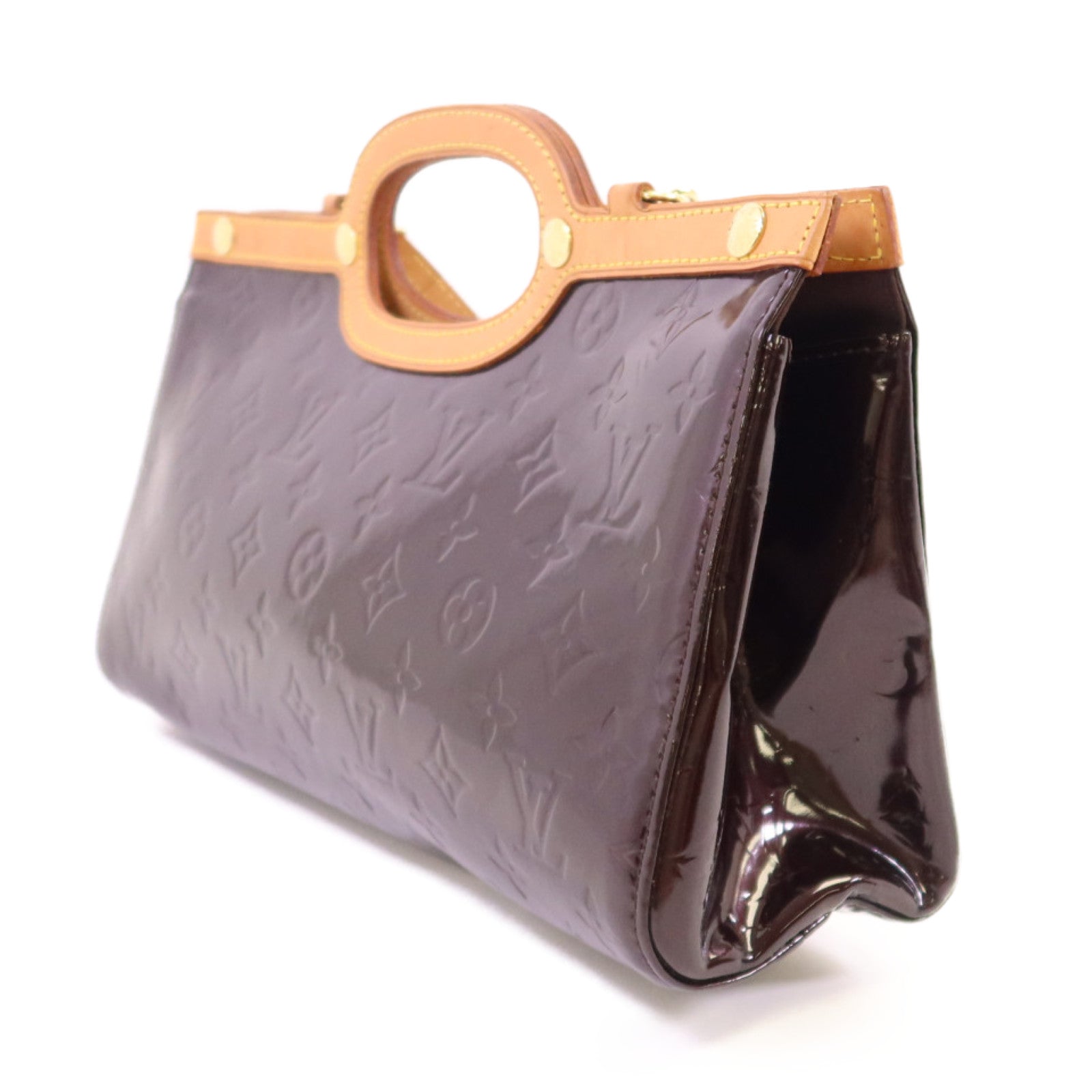 LOUIS VUITTON Vernis Roxbury Drive金扣手挽肩背兩用袋