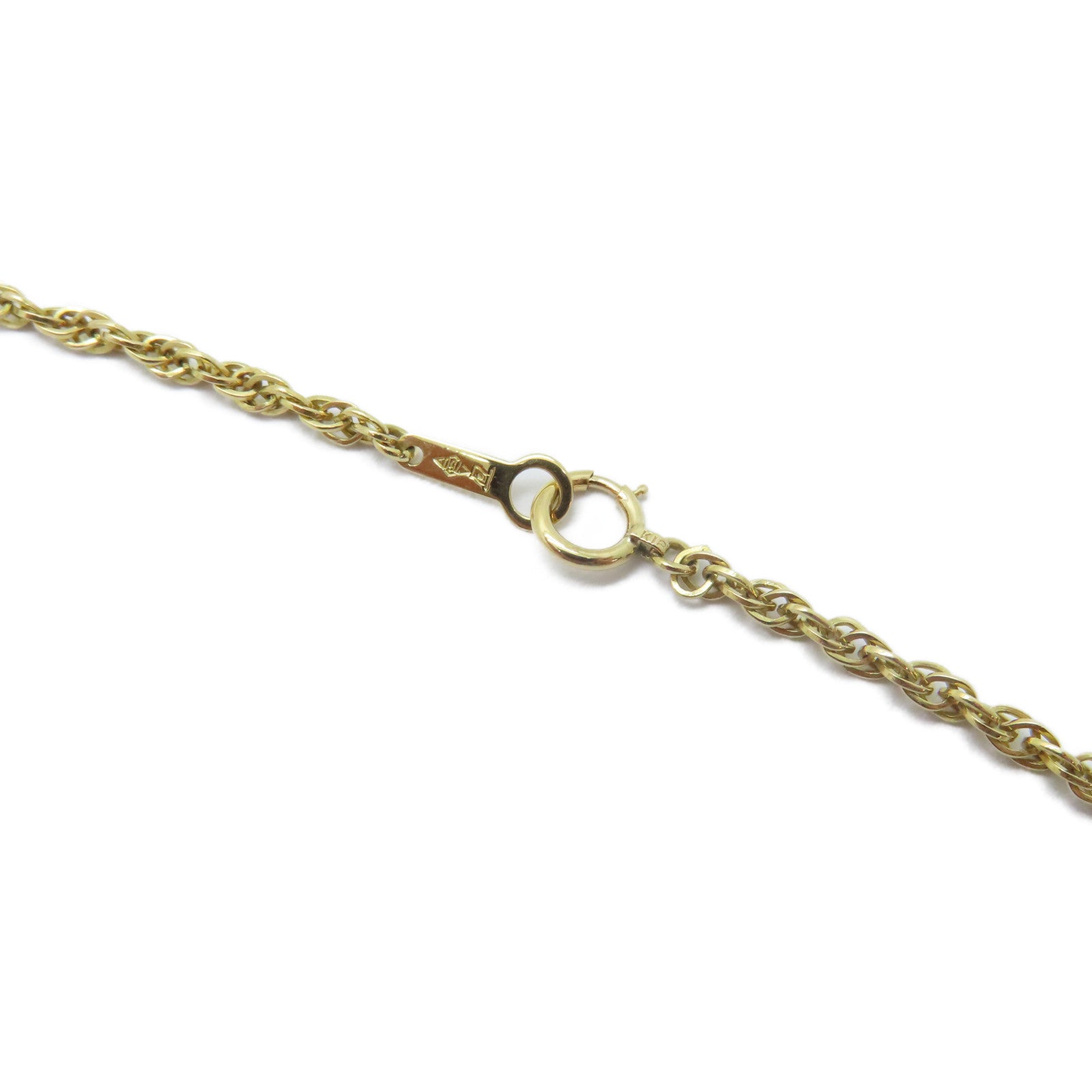JEWELRY 18K黃金Dimond Necklace 0.55ct鑚石項鍊