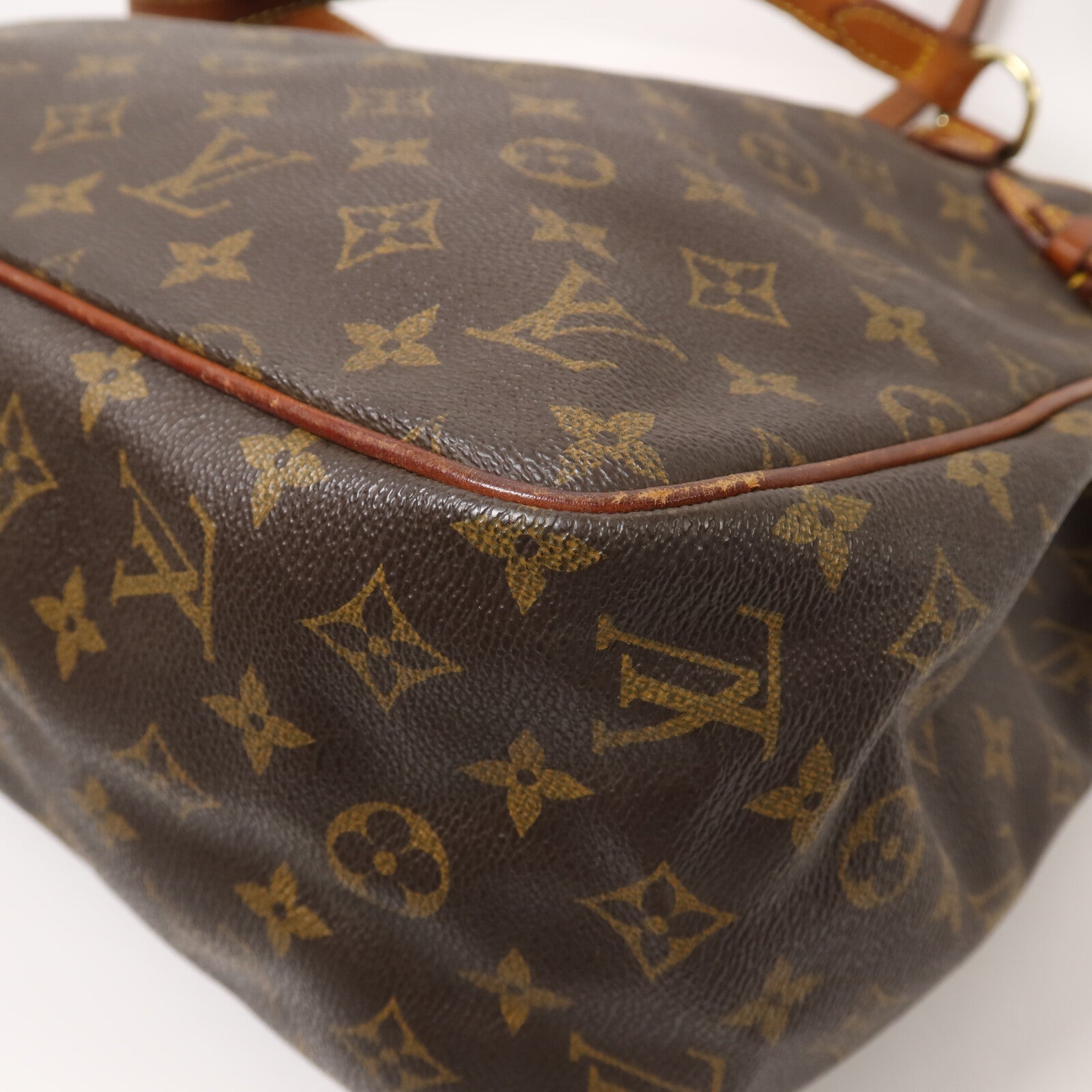 LOUIS VUITTON Monogram Batignolles金扣肩背袋
