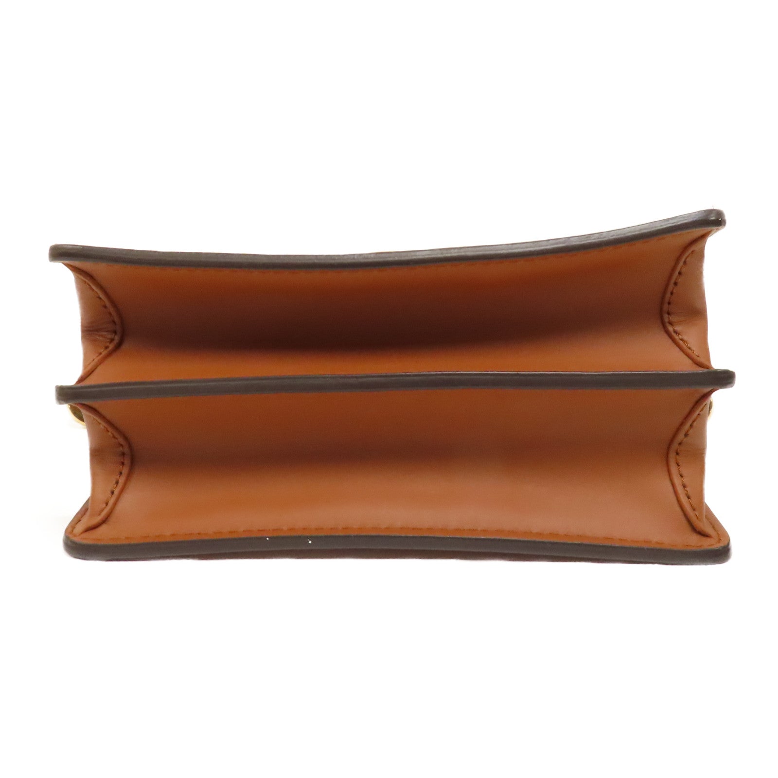 LOUIS VUITTON Monogram Dauphine金扣肩背袋啡色