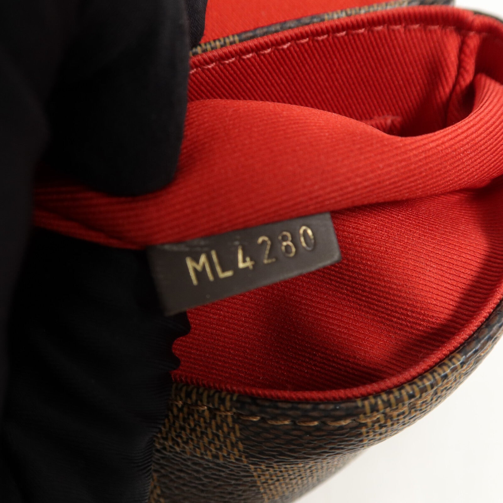 LOUIS VUITTON Damier Croisette手挽肩背兩用袋