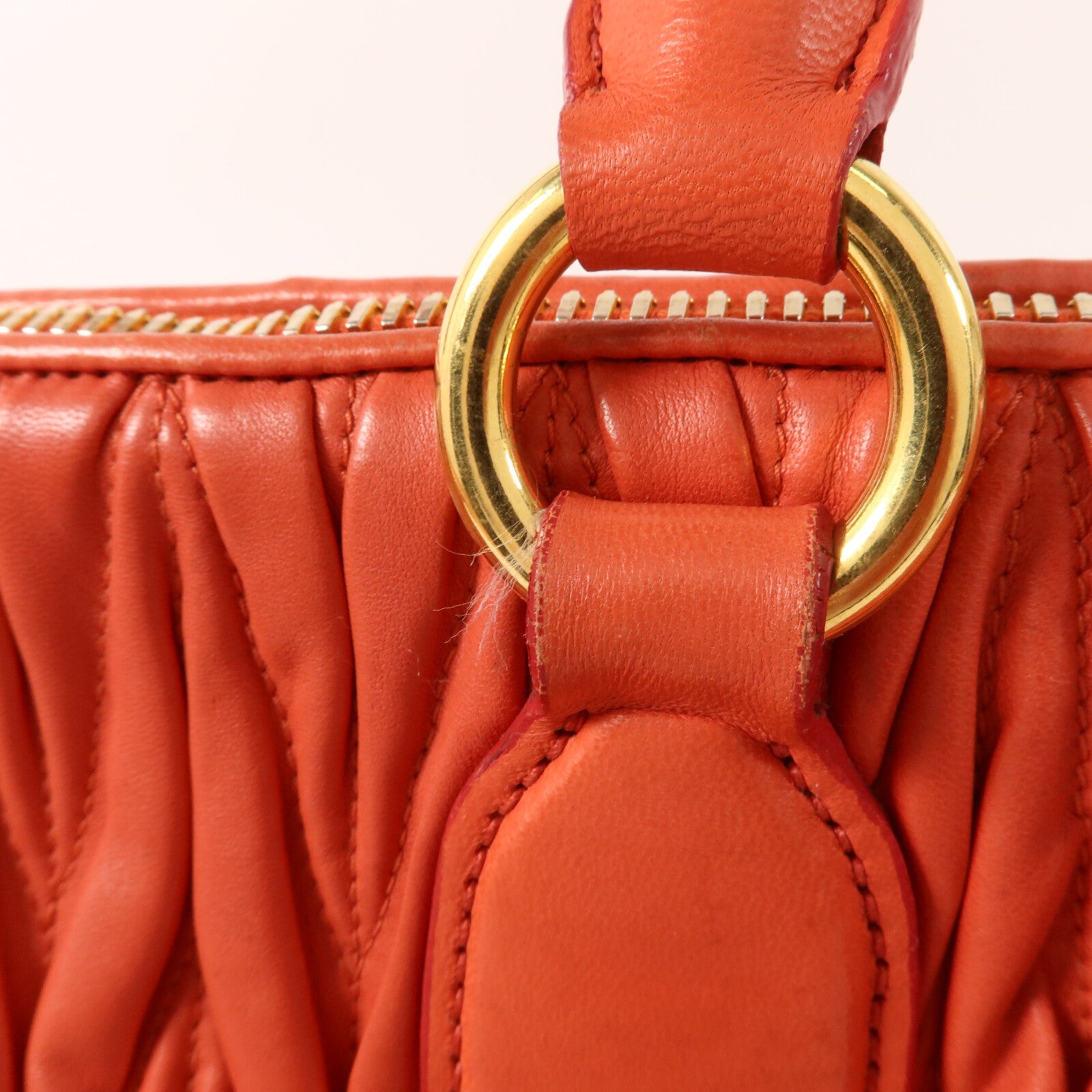 Miu Miu 羊皮皮革2 Way Shoulder Bag手挽肩背兩用袋