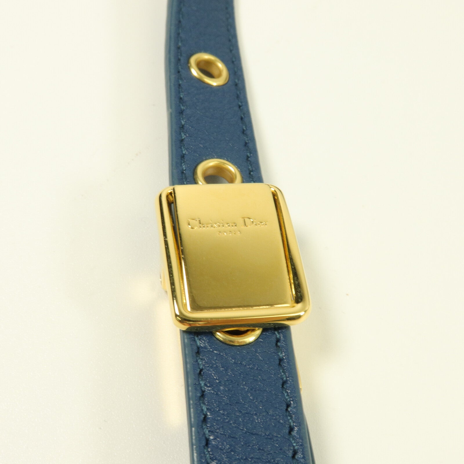 Dior 牛皮皮革Caro Medium鏈帶肩背袋