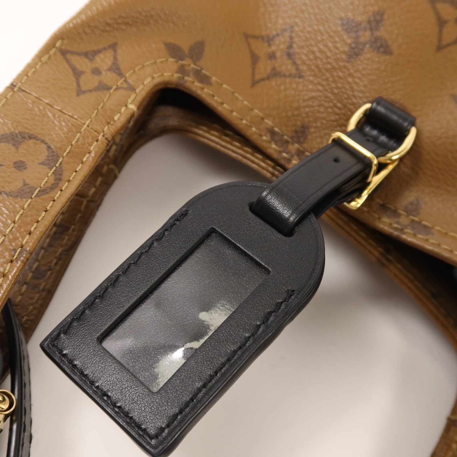 LOUIS VUITTON Monogram Reverse Atlantis BB鏈帶手挽肩背兩用袋