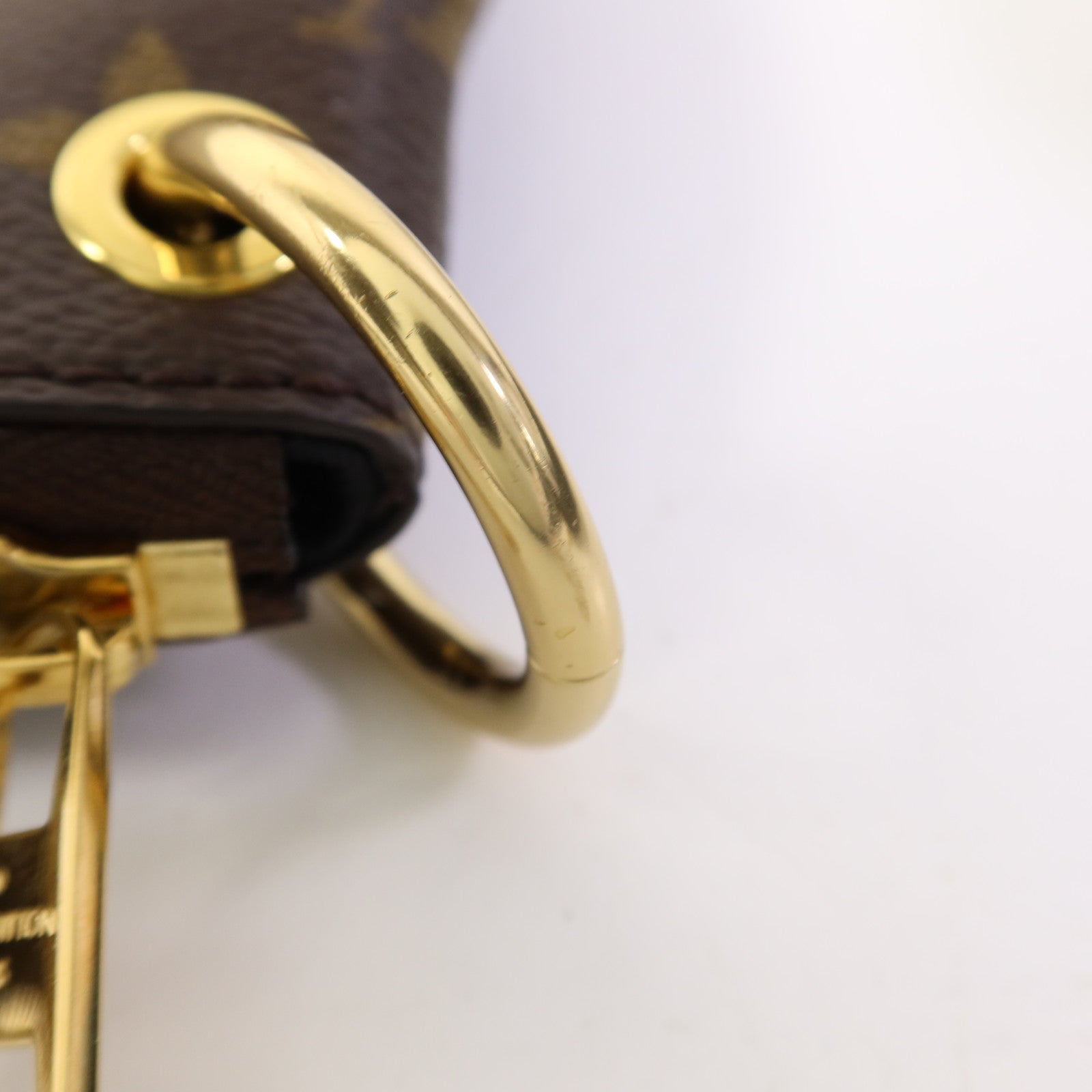 LOUIS VUITTON Monogram Odeon PM金扣肩背袋