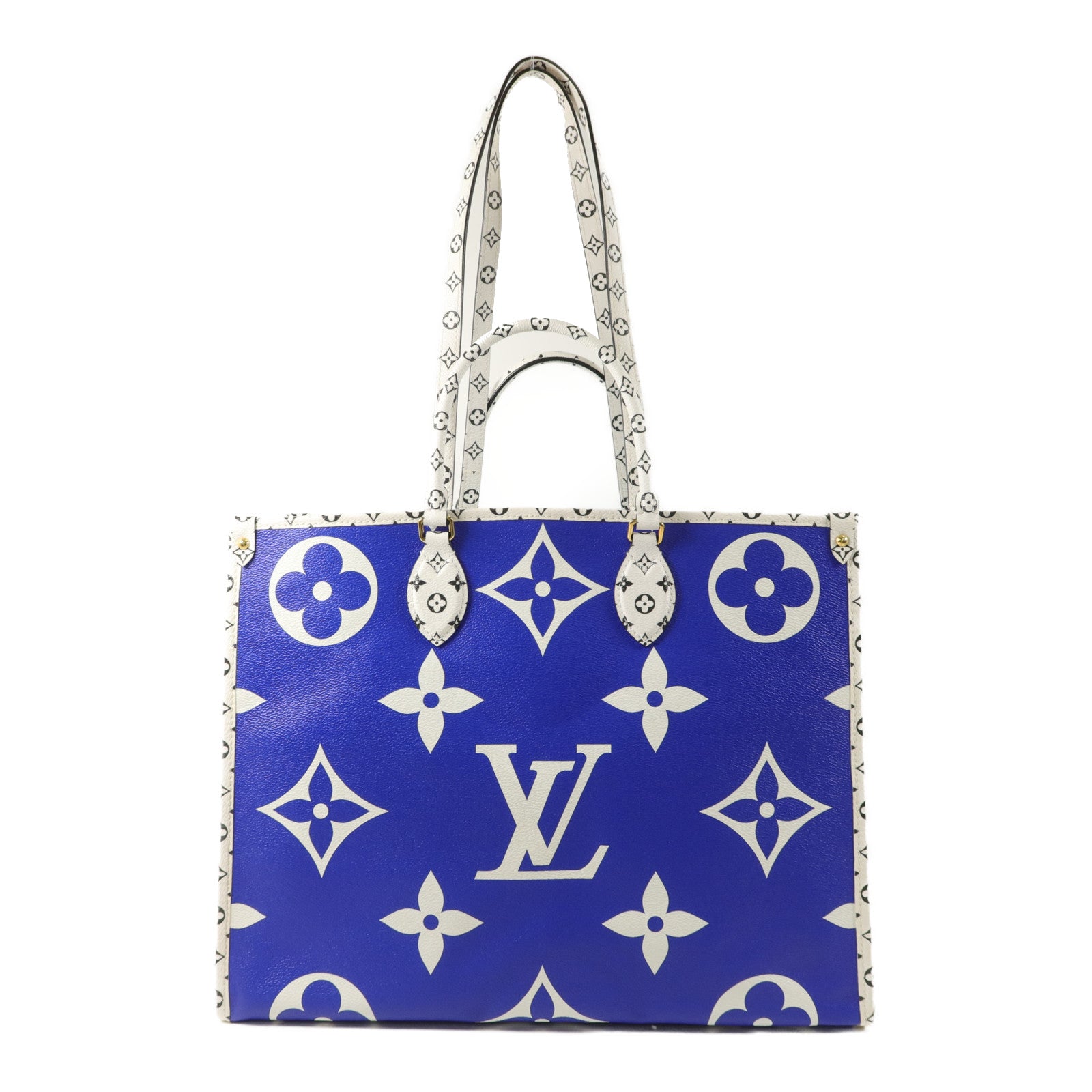 LOUIS VUITTON Monogram Giant/PVC On The Go GM手挽肩背兩用袋