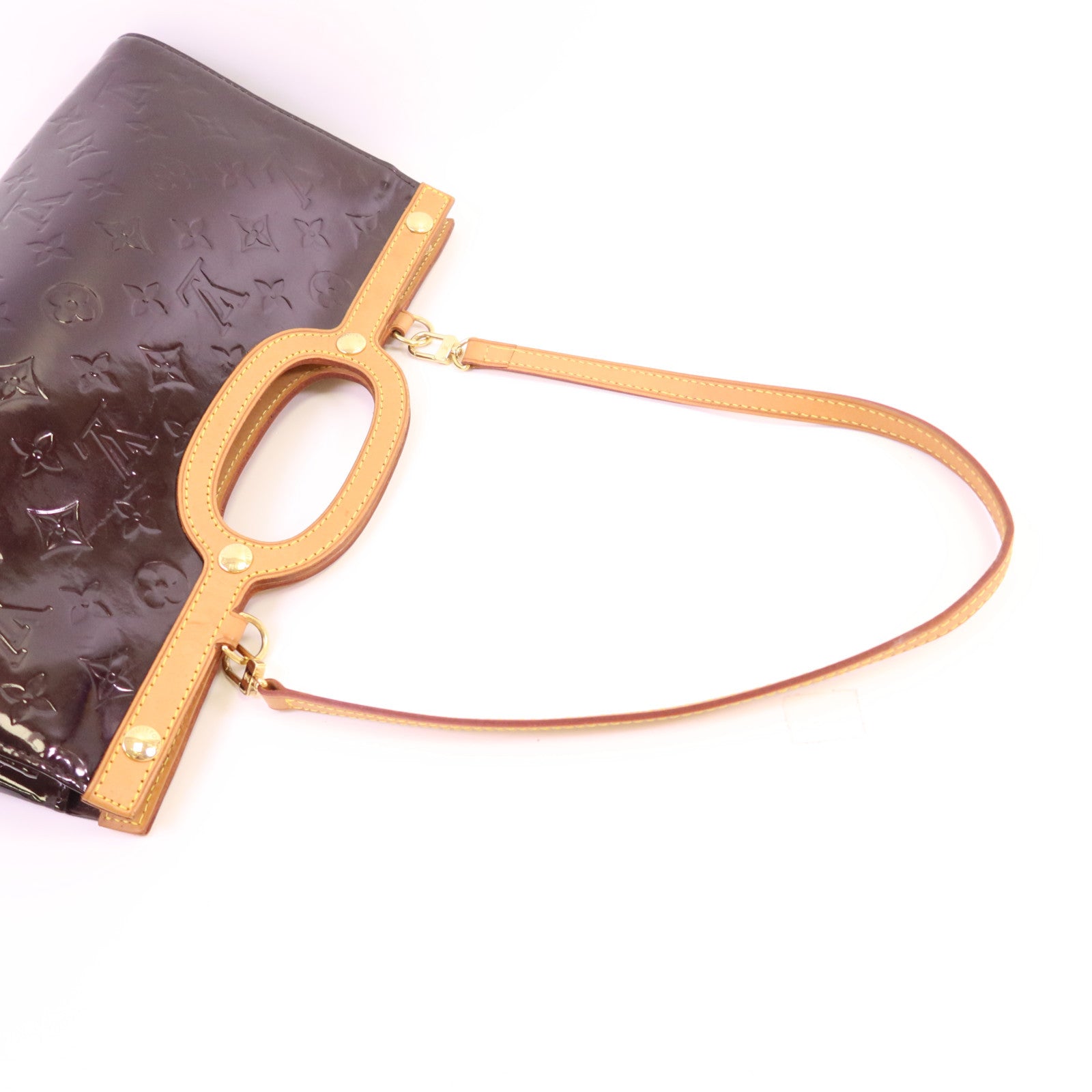 LOUIS VUITTON Vernis Roxbury Drive金扣手挽肩背兩用袋