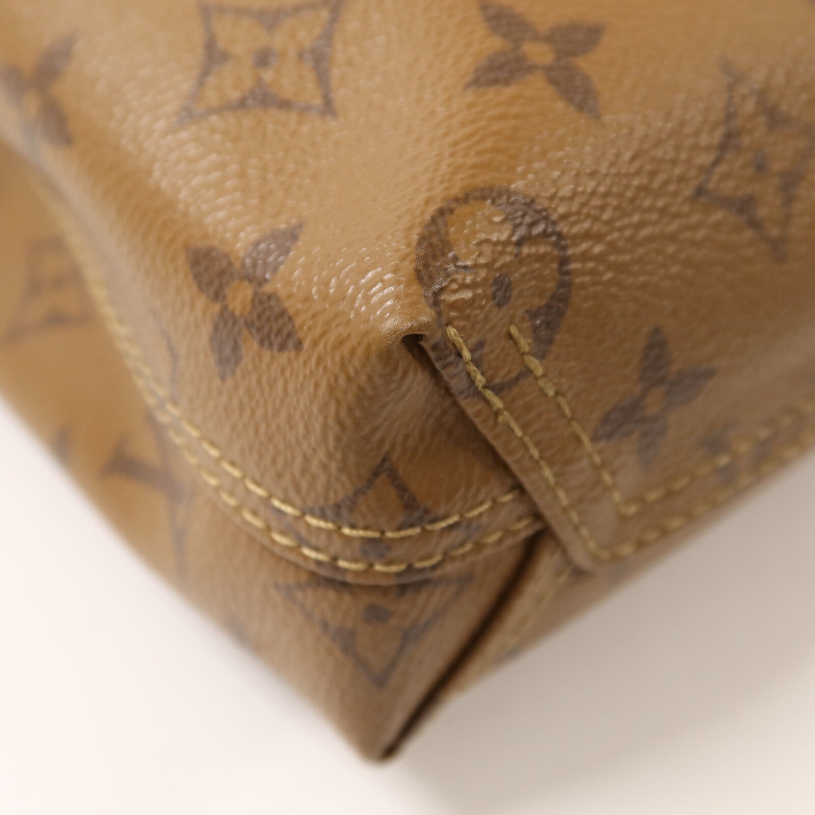 LOUIS VUITTON Monogram Reverse Atlantis BB鏈帶手挽肩背兩用袋