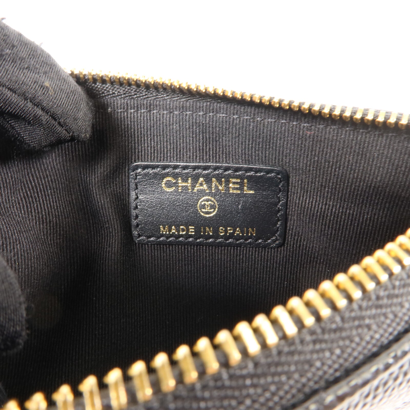 CHANEL 牛皮皮革Coin Case零錢包